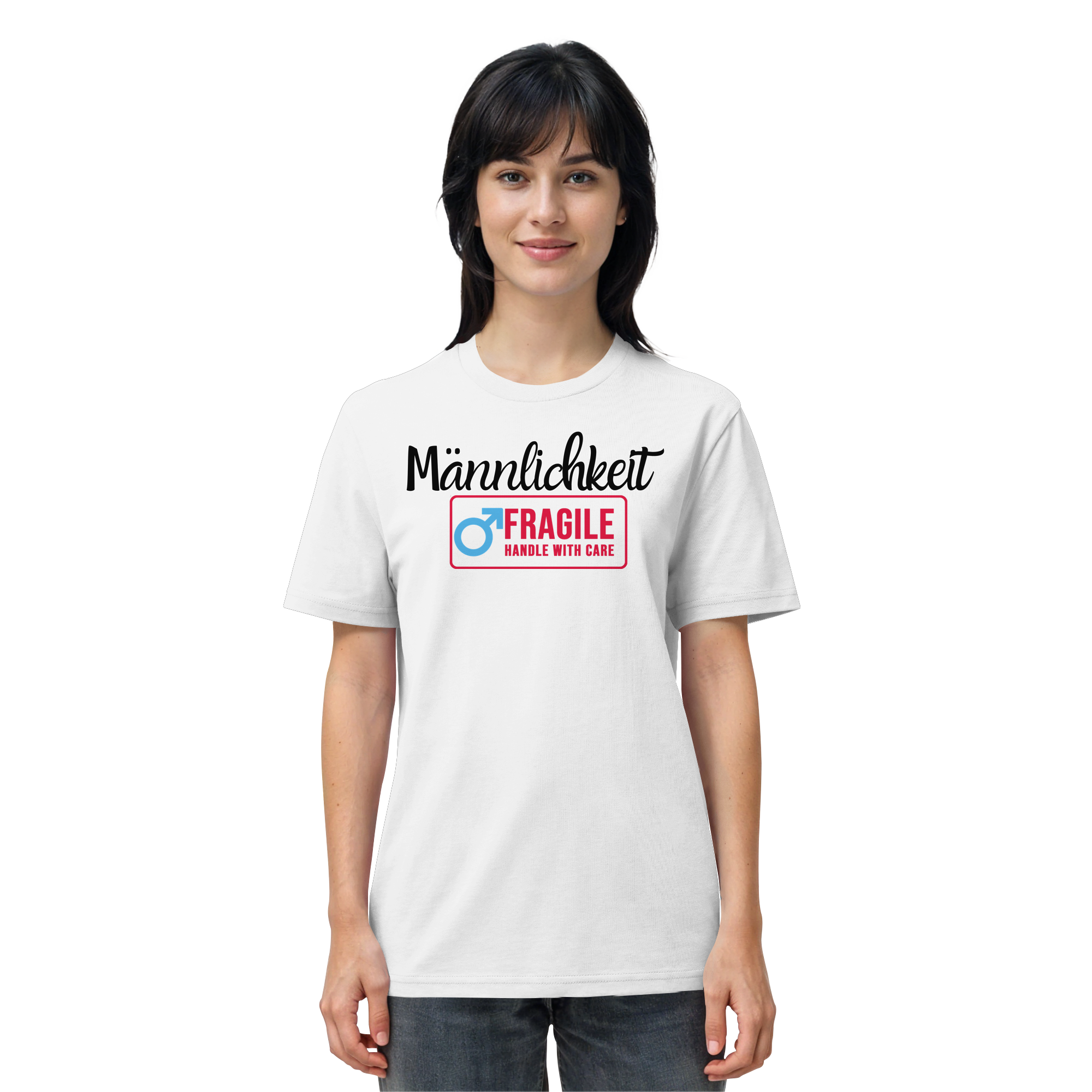 Männlichkeit: Handle with Care - Organic Shirt