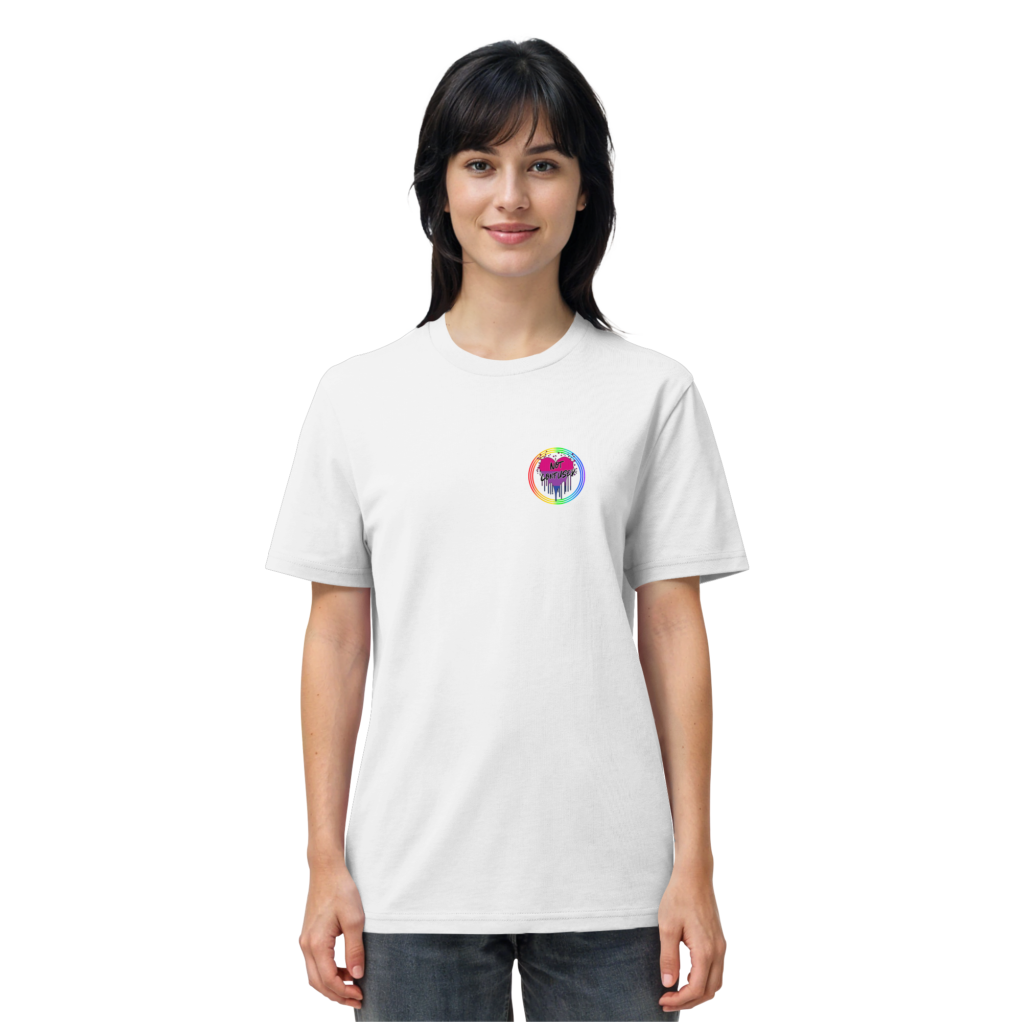 Bisexual Not Confused "Regenbogenkreis Edition" - Organic Shirt