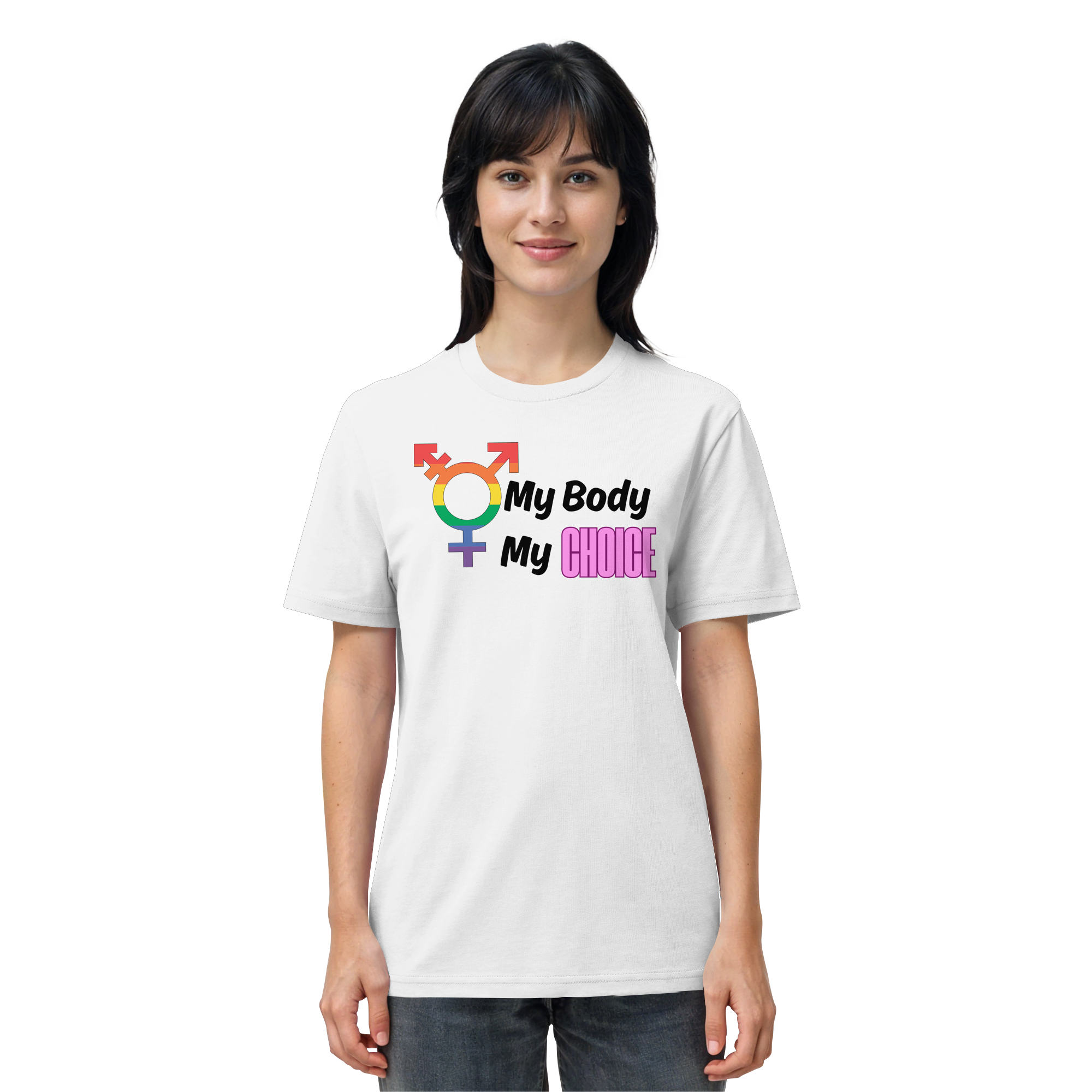 My Body My Choice "Rainbow Resistance Edition" - Organic Shirt
