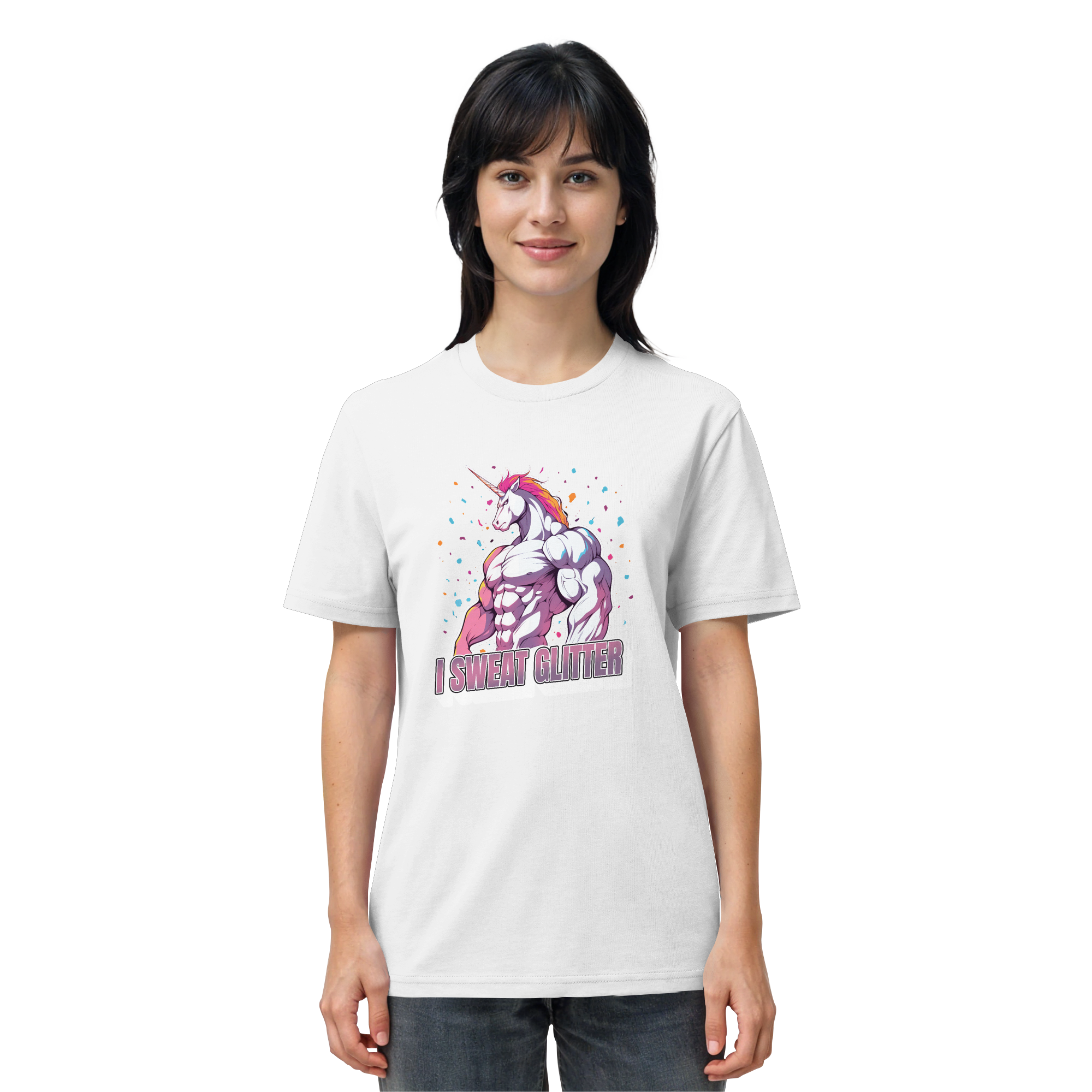I sweat Glitter - Organic Shirt