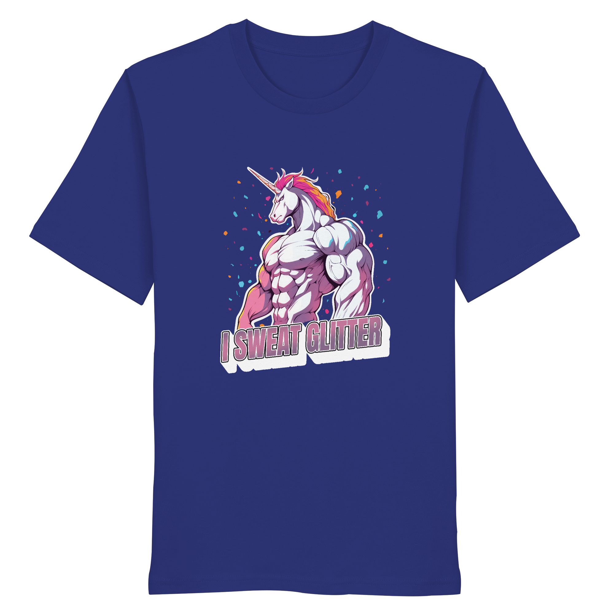I sweat Glitter - Organic Shirt