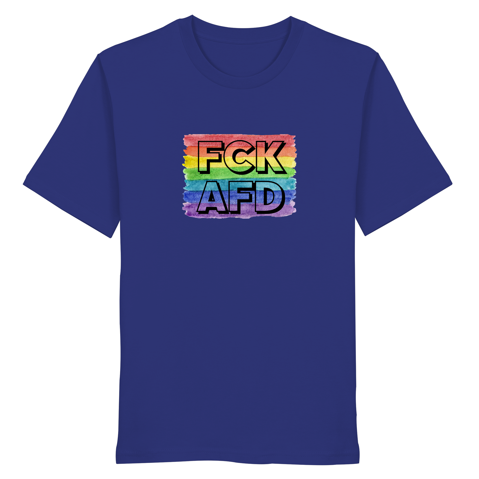 FCK AFD "Rainbow Resistance Edition" - Organic Shirt
