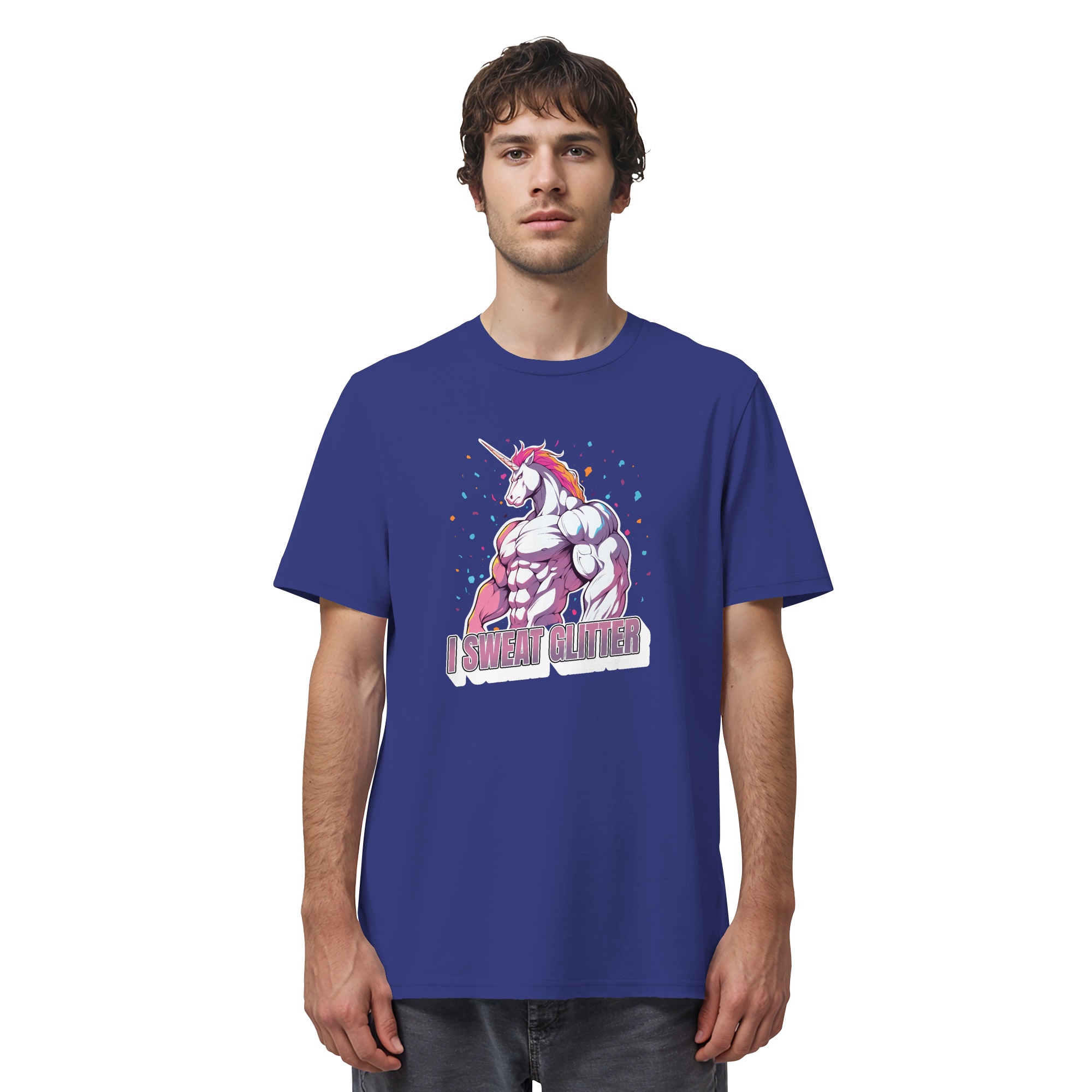 I sweat Glitter - Organic Shirt