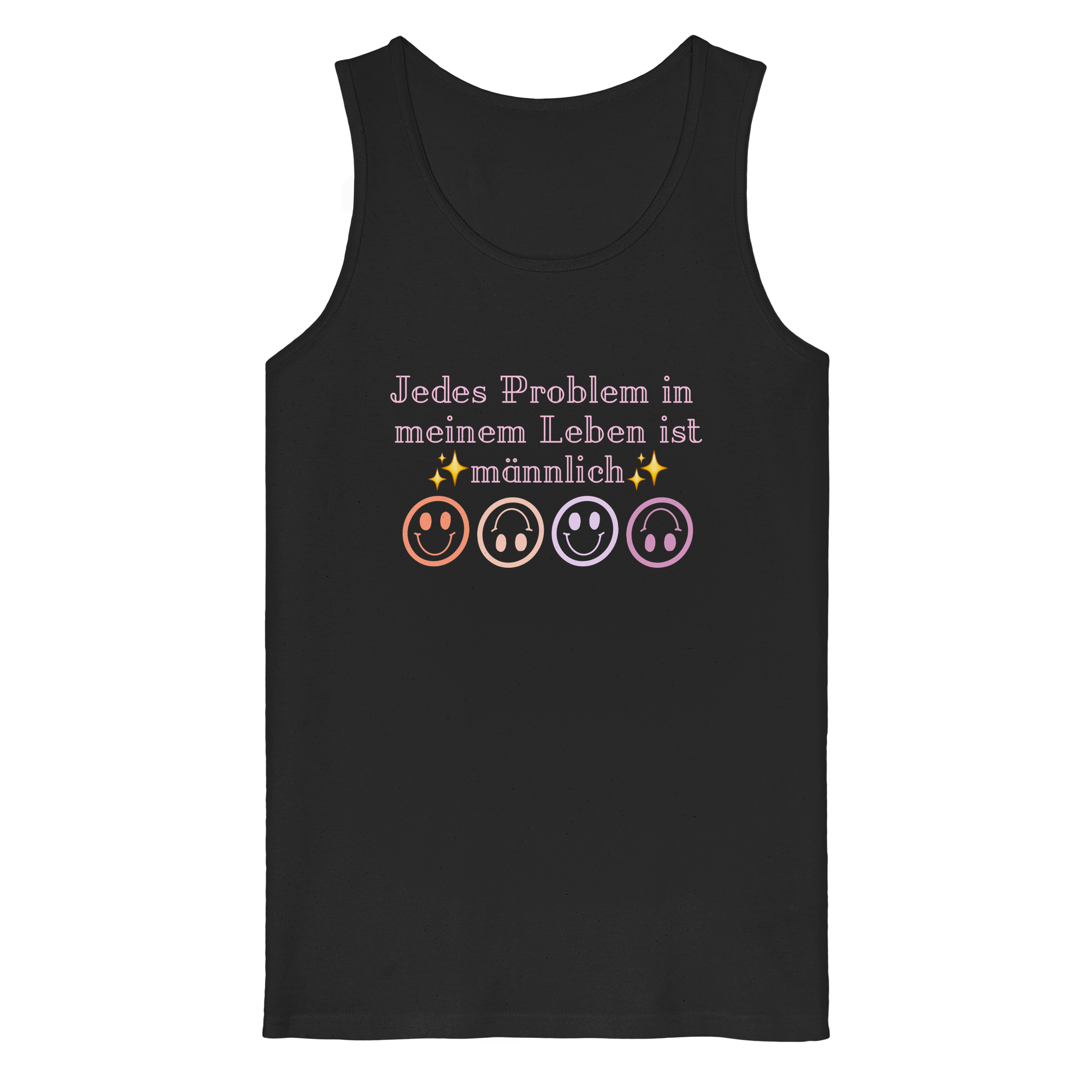 Jedes Problem in meinem Leben ist männlich - Organic Tank Top