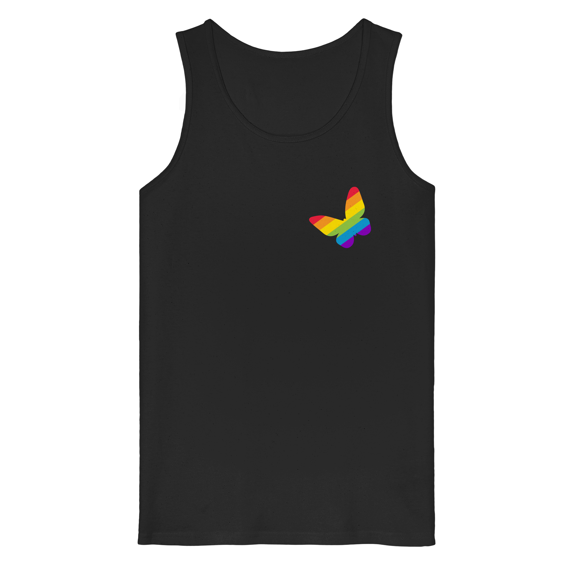 Regenbogen Schmetterling - Organic Tank Top