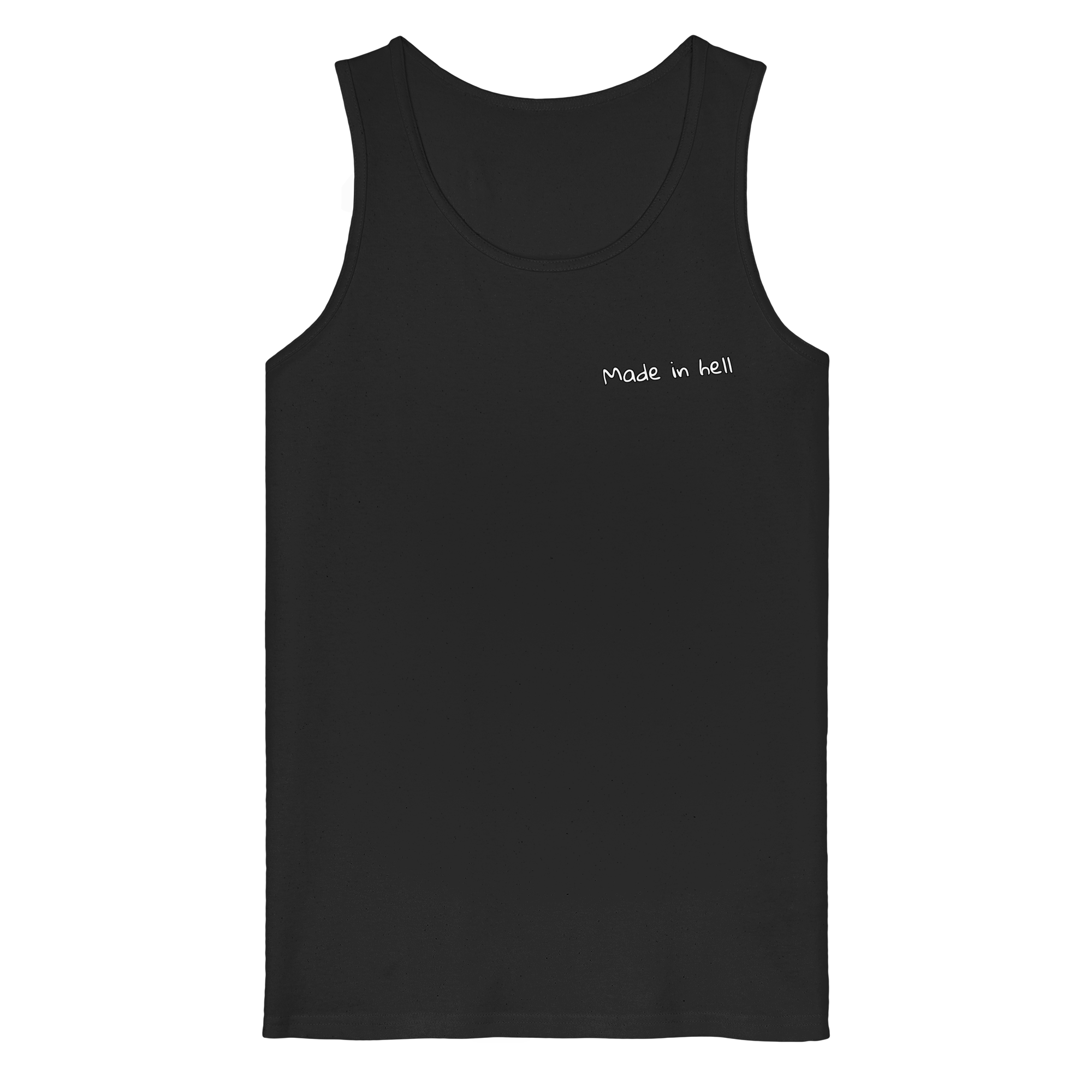 made in hell "Regenbogen Flammen Edition" Backprint - Organic Tank Top