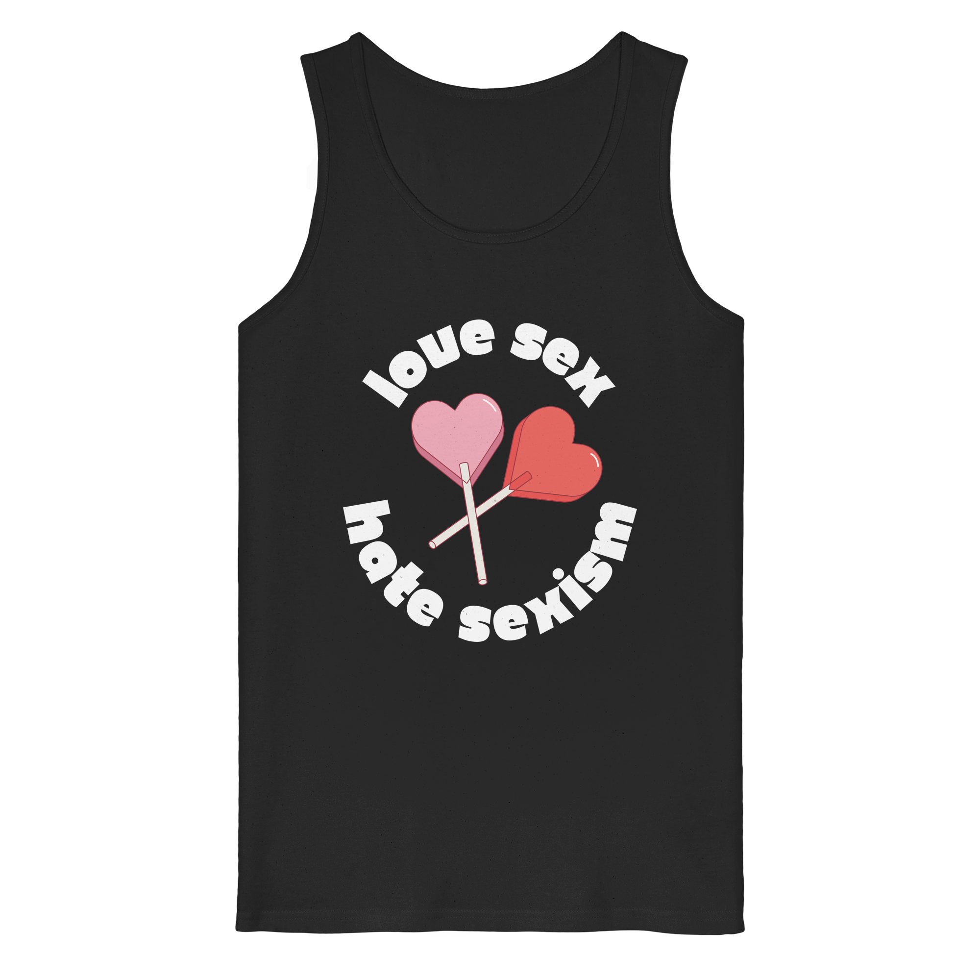 Love Sex Hate Sexism - Organic Tank Top