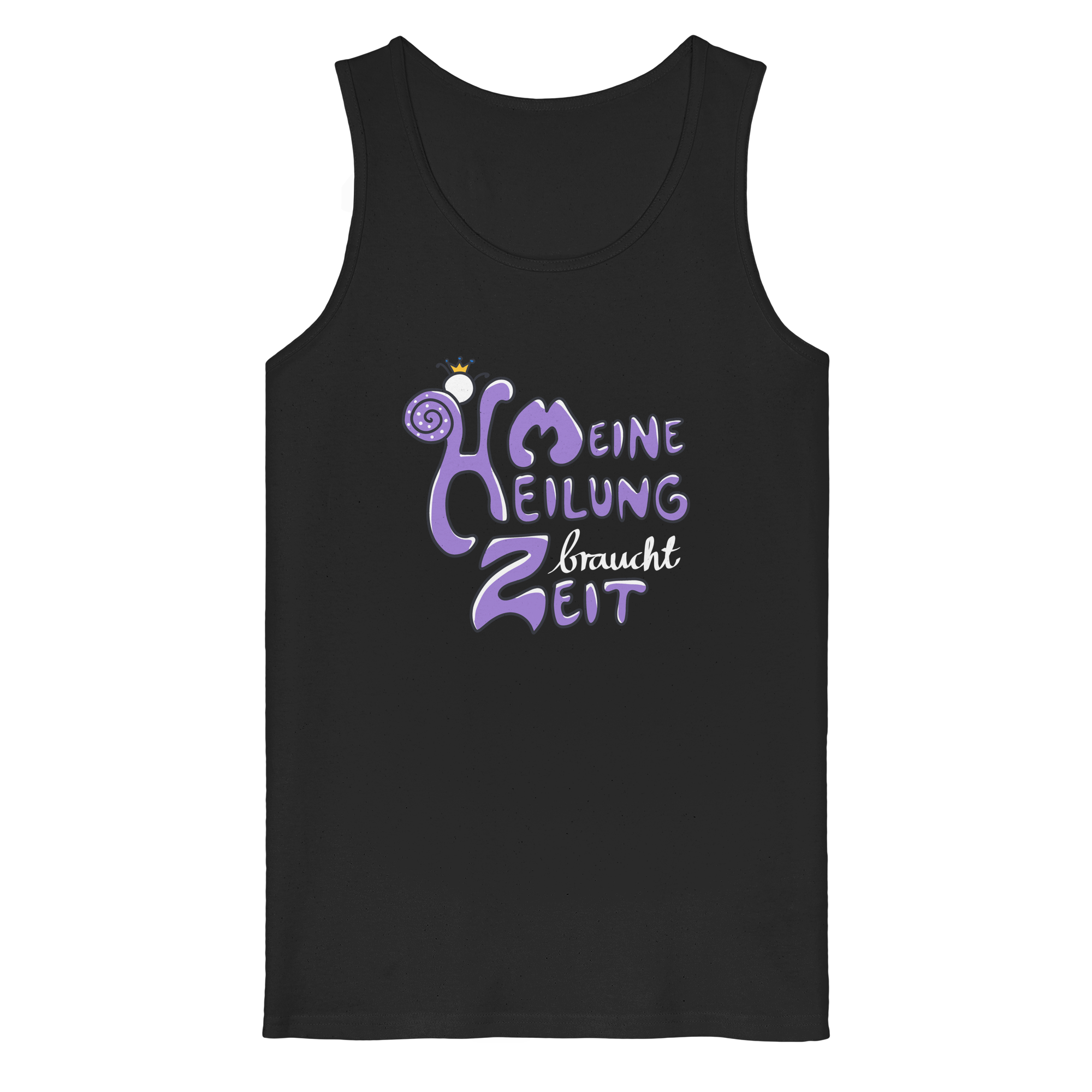 Meine Heilung braucht Zeit "Lila Edition" - Organic Tank Top
