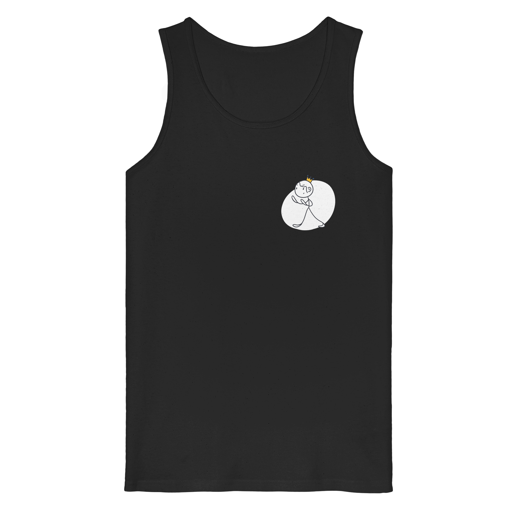 Seelenmännchen "Selbstverteidigung Edition" Brustprint (dunkel) - Organic Tank Top