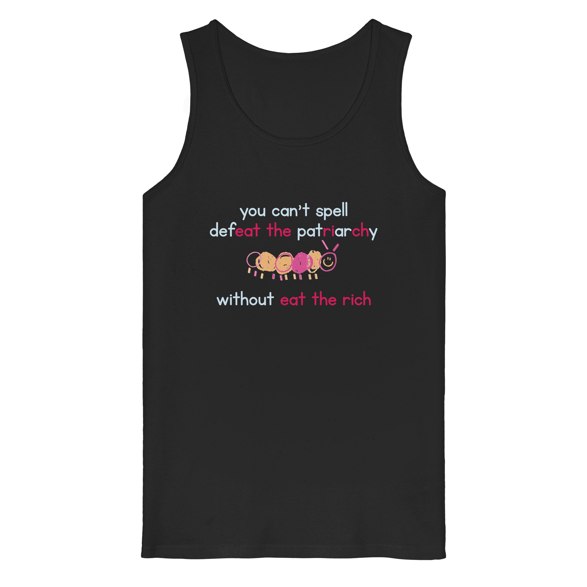 You can't spell Defeat the Patriarchy without Eat the Rich - Organic Tank Top