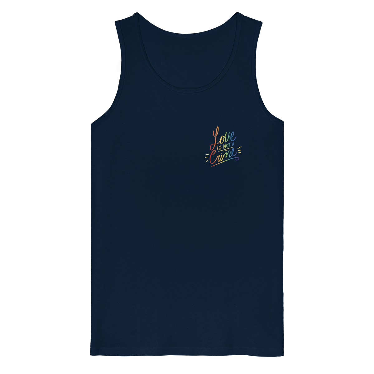 Love is Not a Crime "Calligraphy Edition" - Organic Tank Top