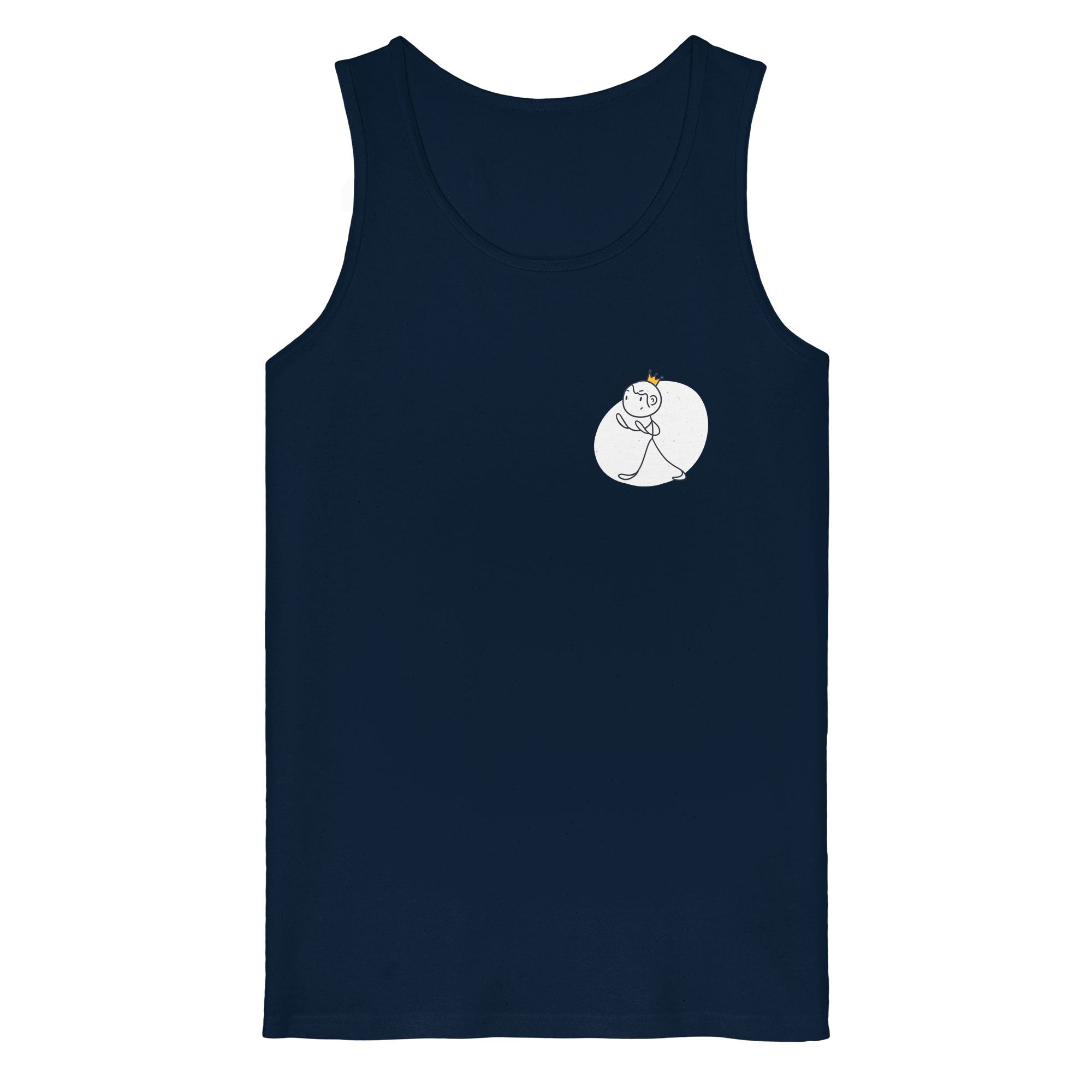 Seelenmännchen "Selbstverteidigung Edition" Brustprint (dunkel) - Organic Tank Top
