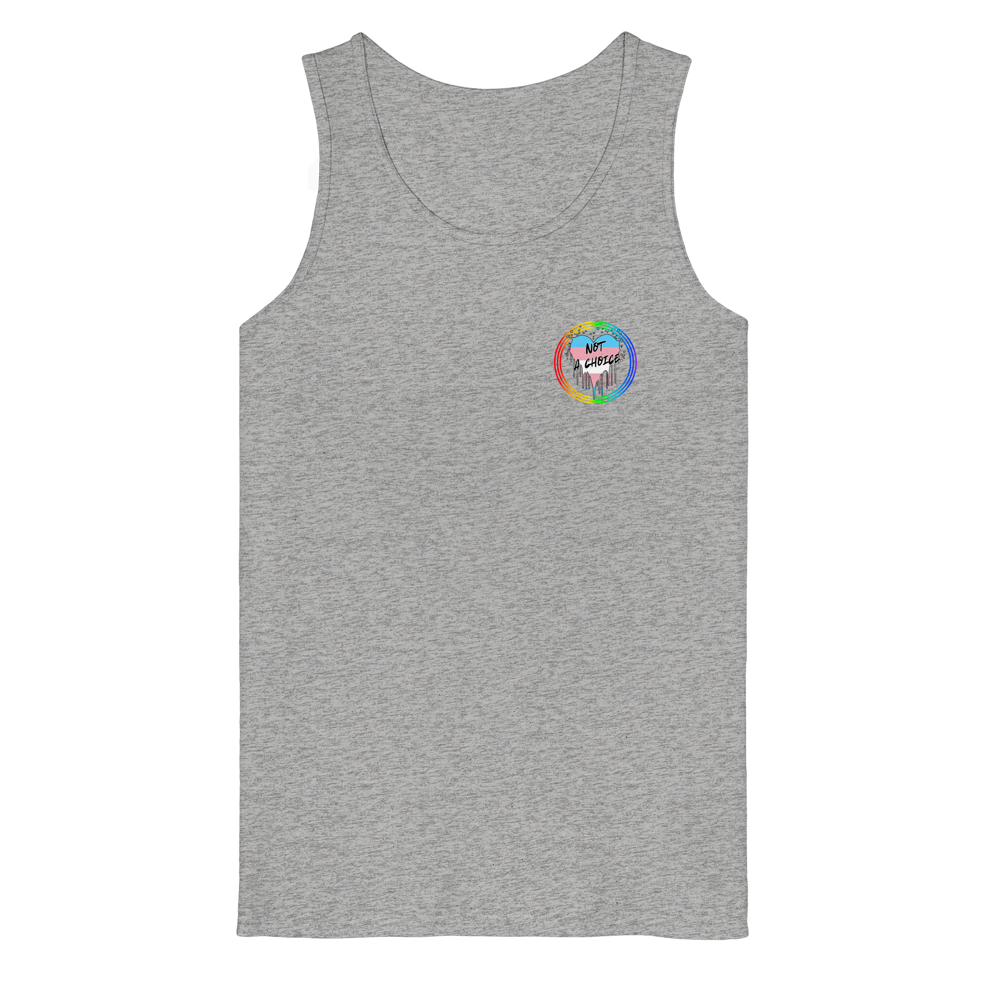 Trans Not a Choice "Regenbogenkreis Edition" - Organic Tank Top