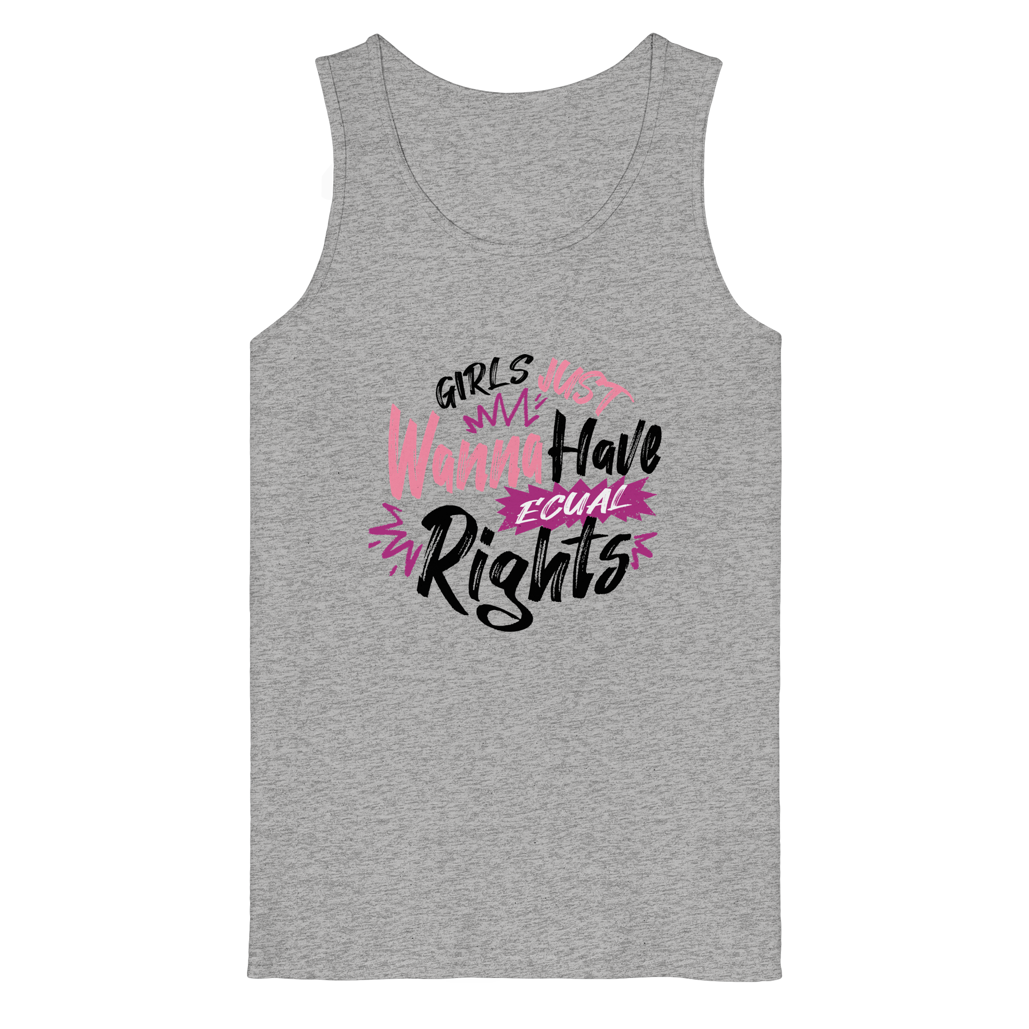 Girls Just Wanna Have Equal Rights - Organic Tank Top