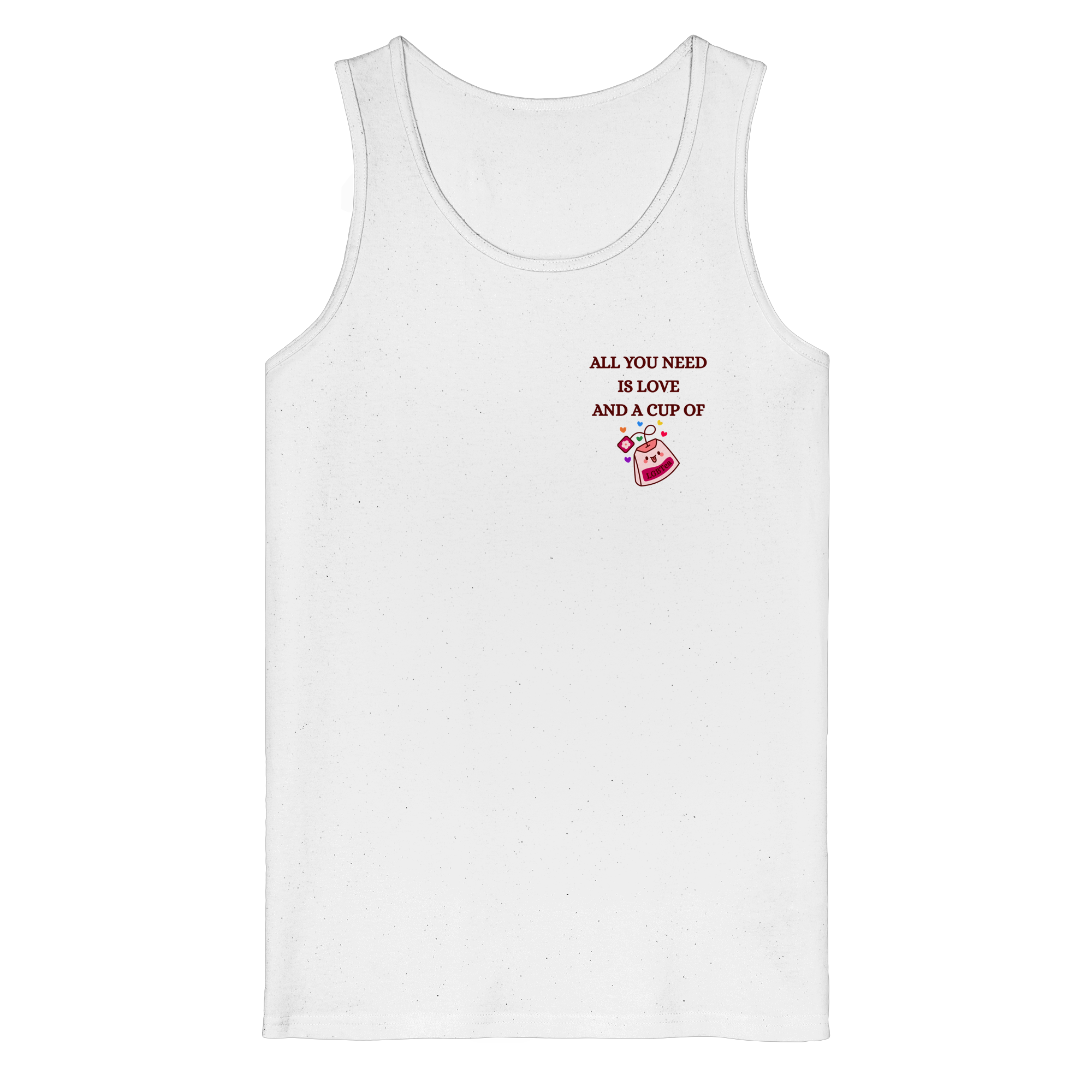 All You Need Is Love And A Cup Of lgbTEA - Organic Tank Top