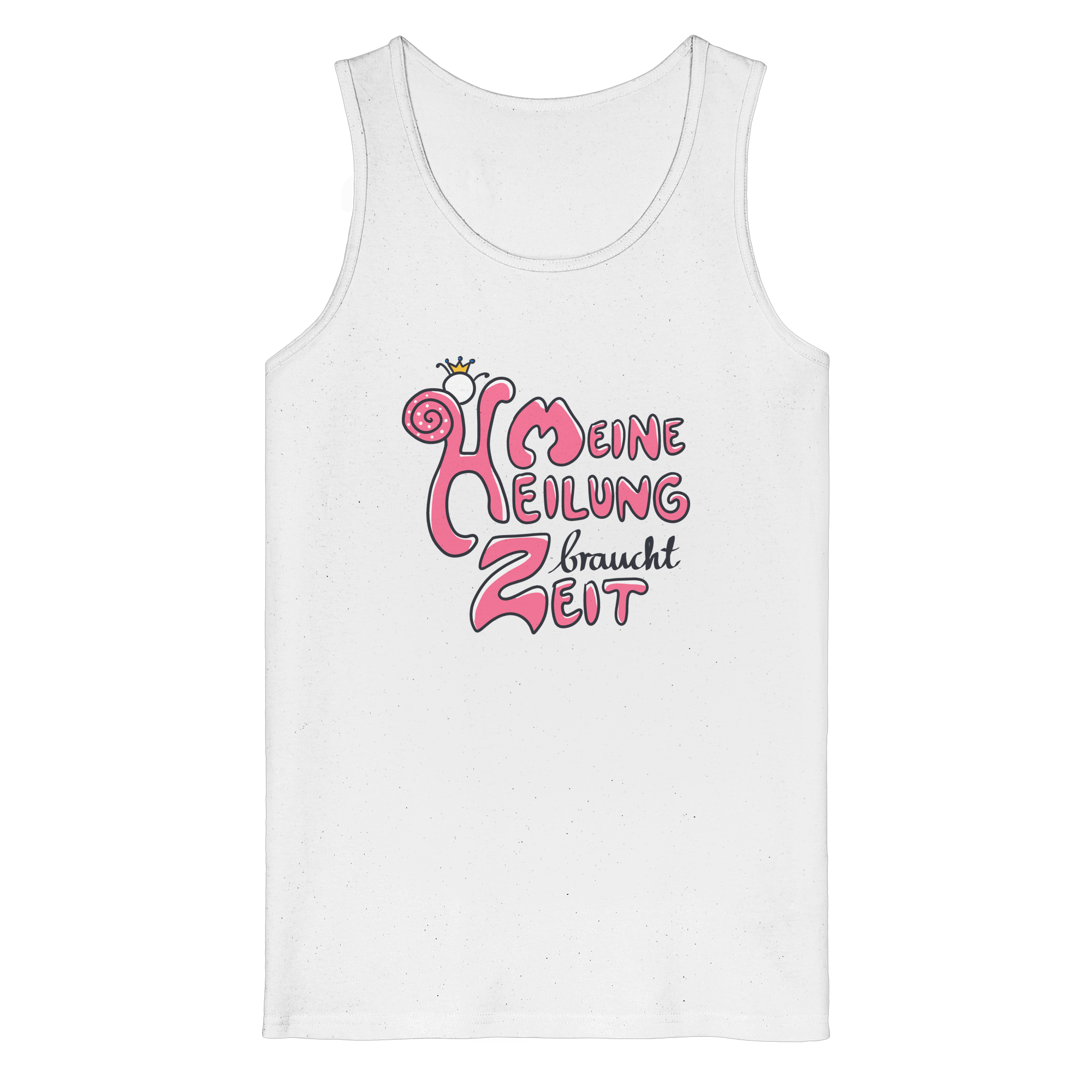 Meine Heilung braucht Zeit "Pinke Edition" - Organic Tank Top