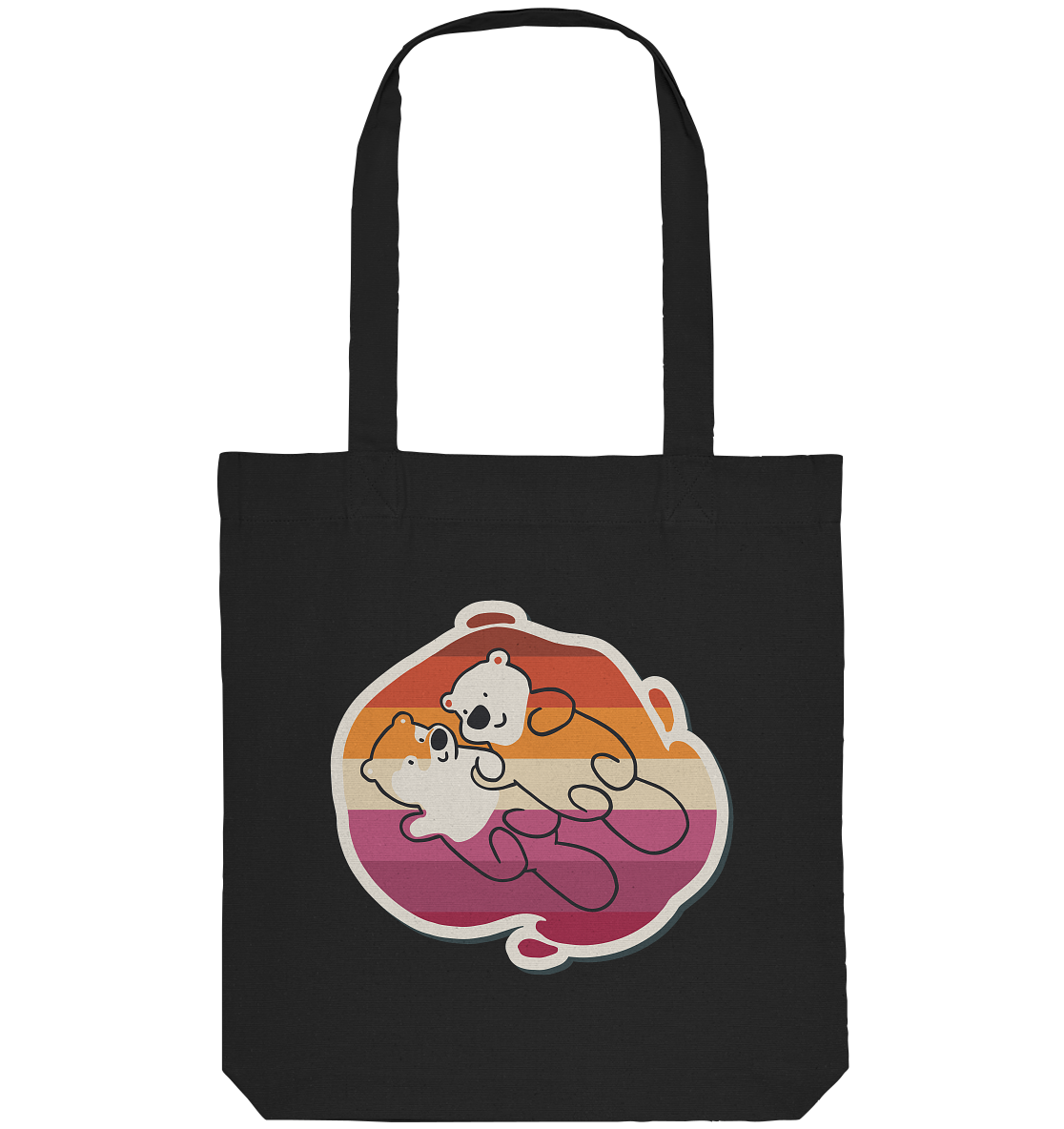 Lesbische Bieber - Organic Tote-Bag