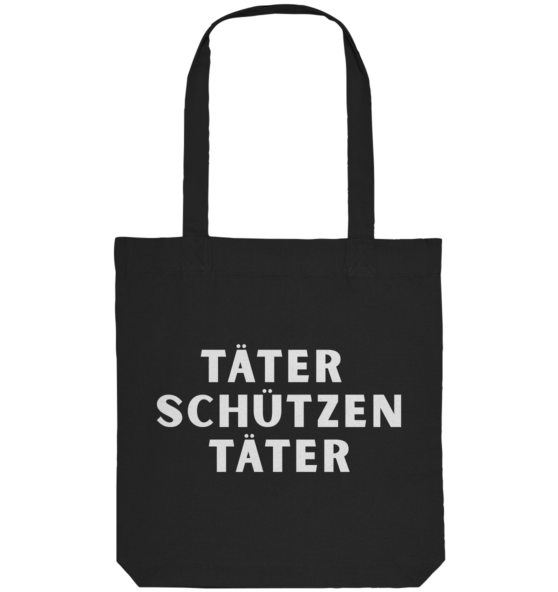 Täter schützen Täter - Organic Tote-Bag