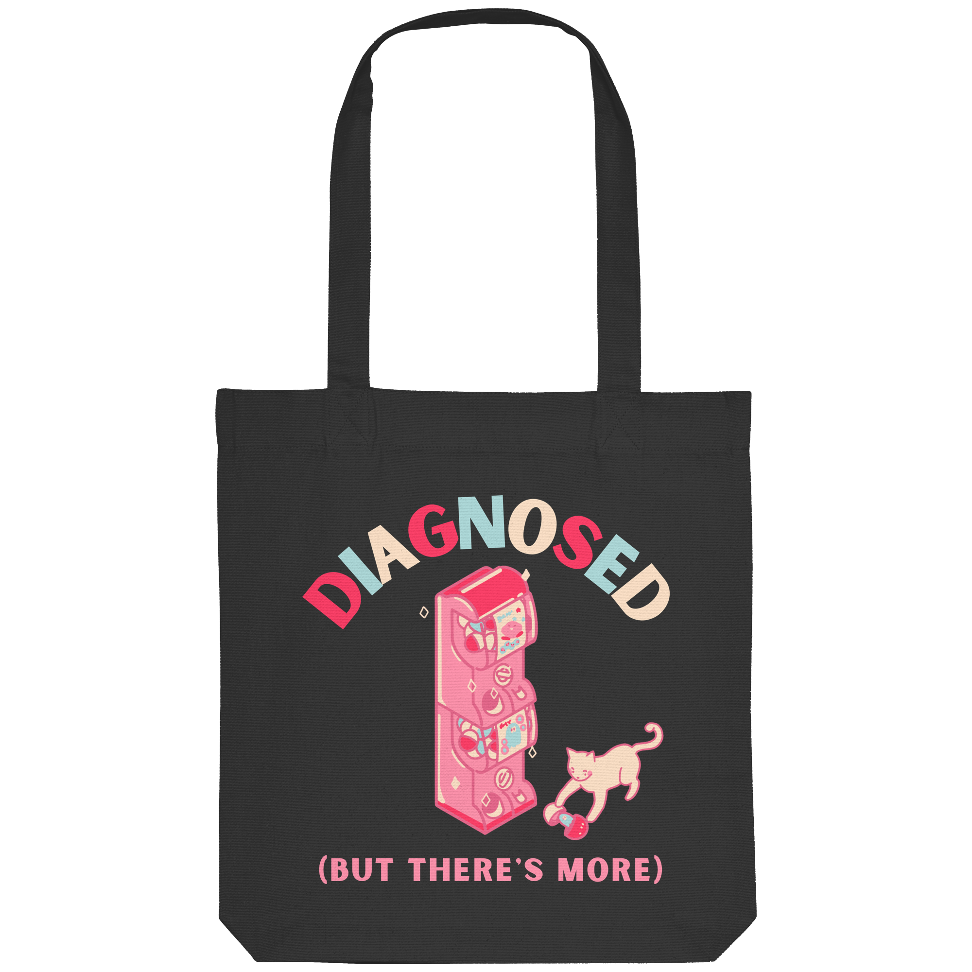Diagnosed, but there's more - Organic Tote-Bag