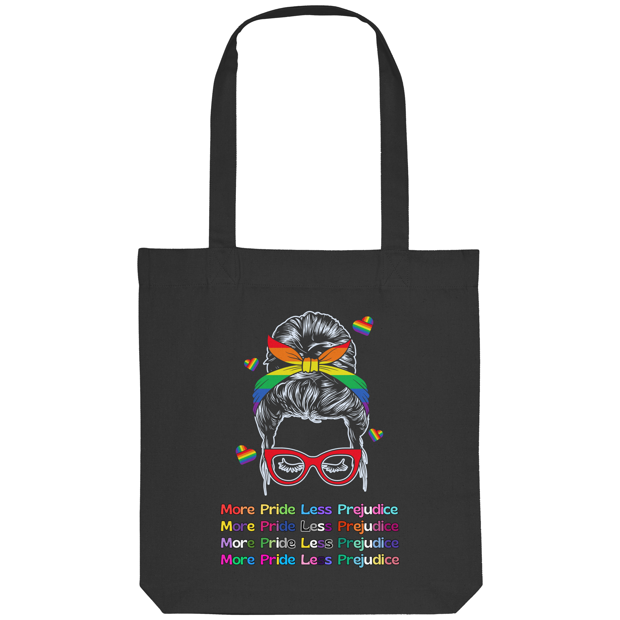 More Pride Less Prejudice - Organic Tote-Bag