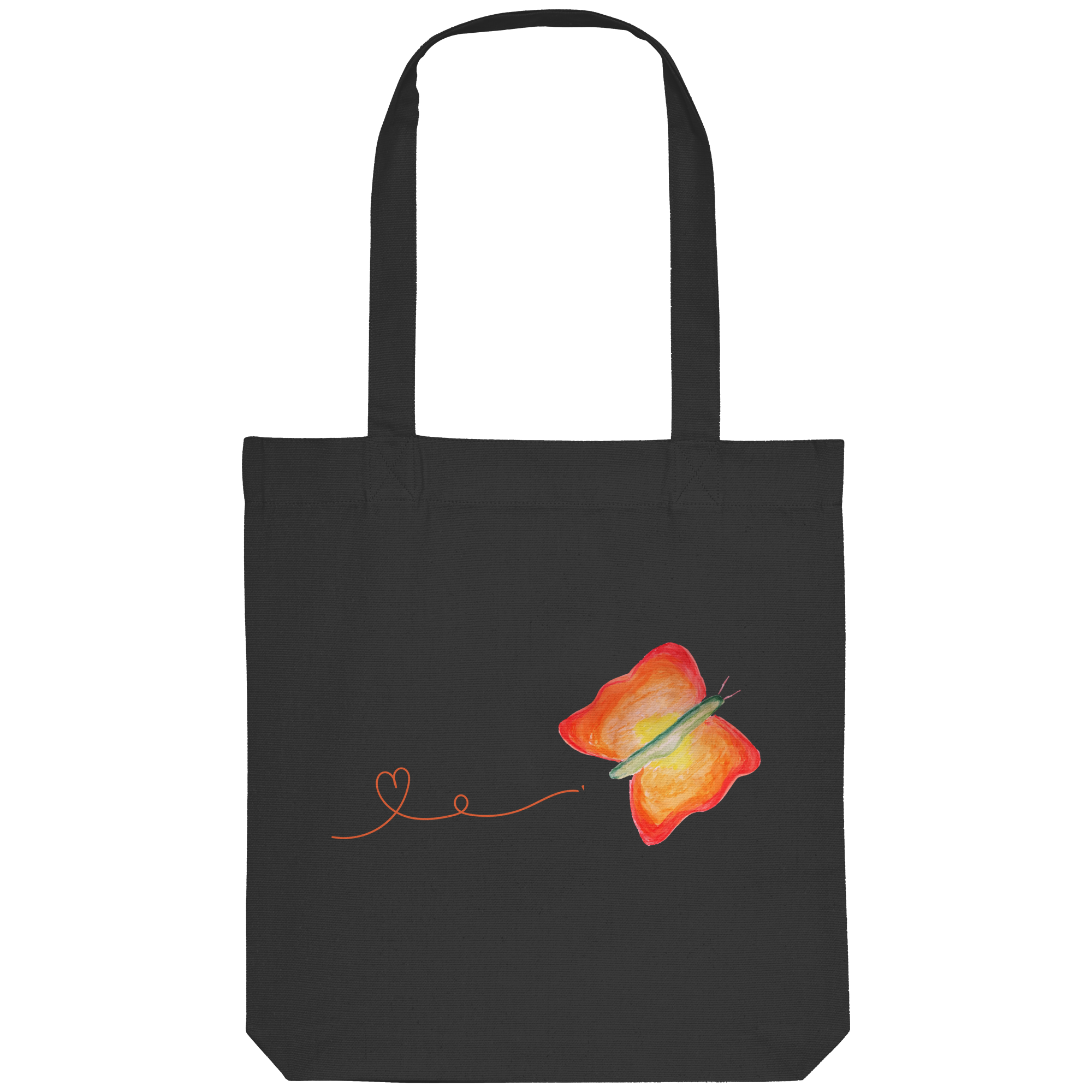 Schmetterline Jona "Herzspur Edition" - Organic Tote-Bag