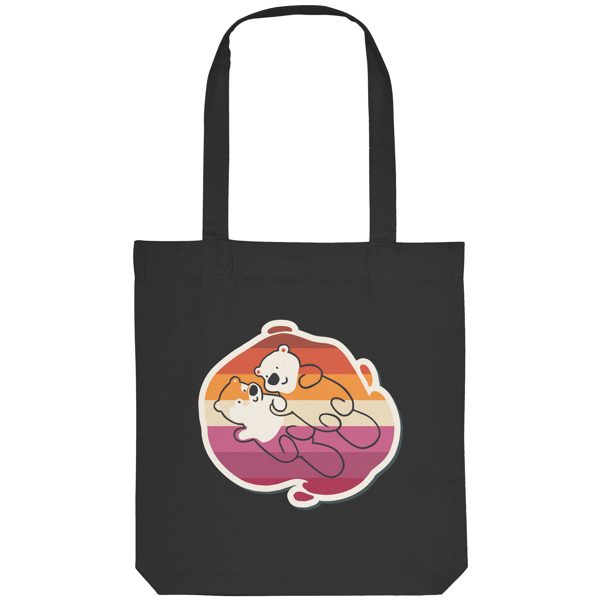 Lesbische Bieber - Organic Tote-Bag