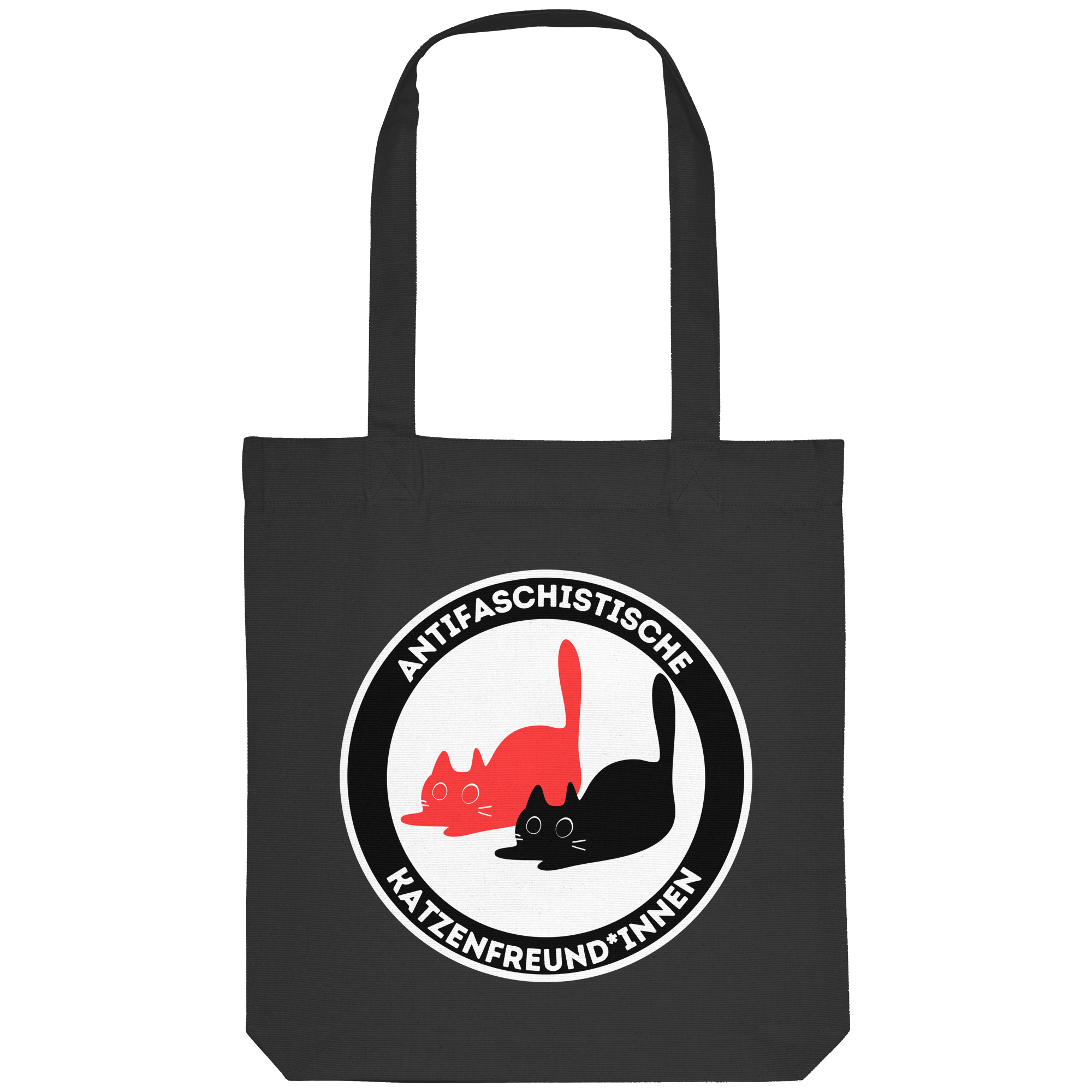 Antifaschistische Katzenfreund*innen - Organic Tote-Bag