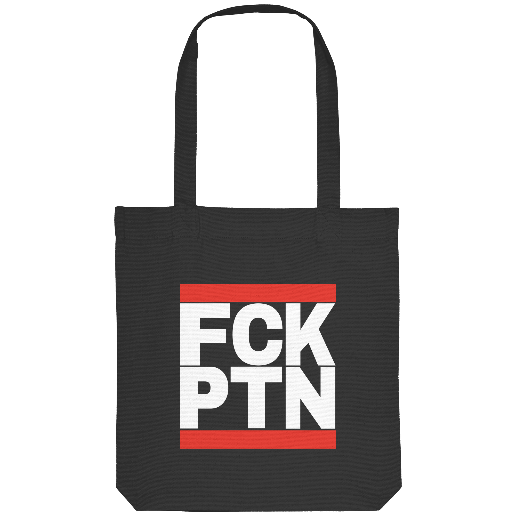 FCK PTN (weiße Schrift) - Organic Tote-Bag