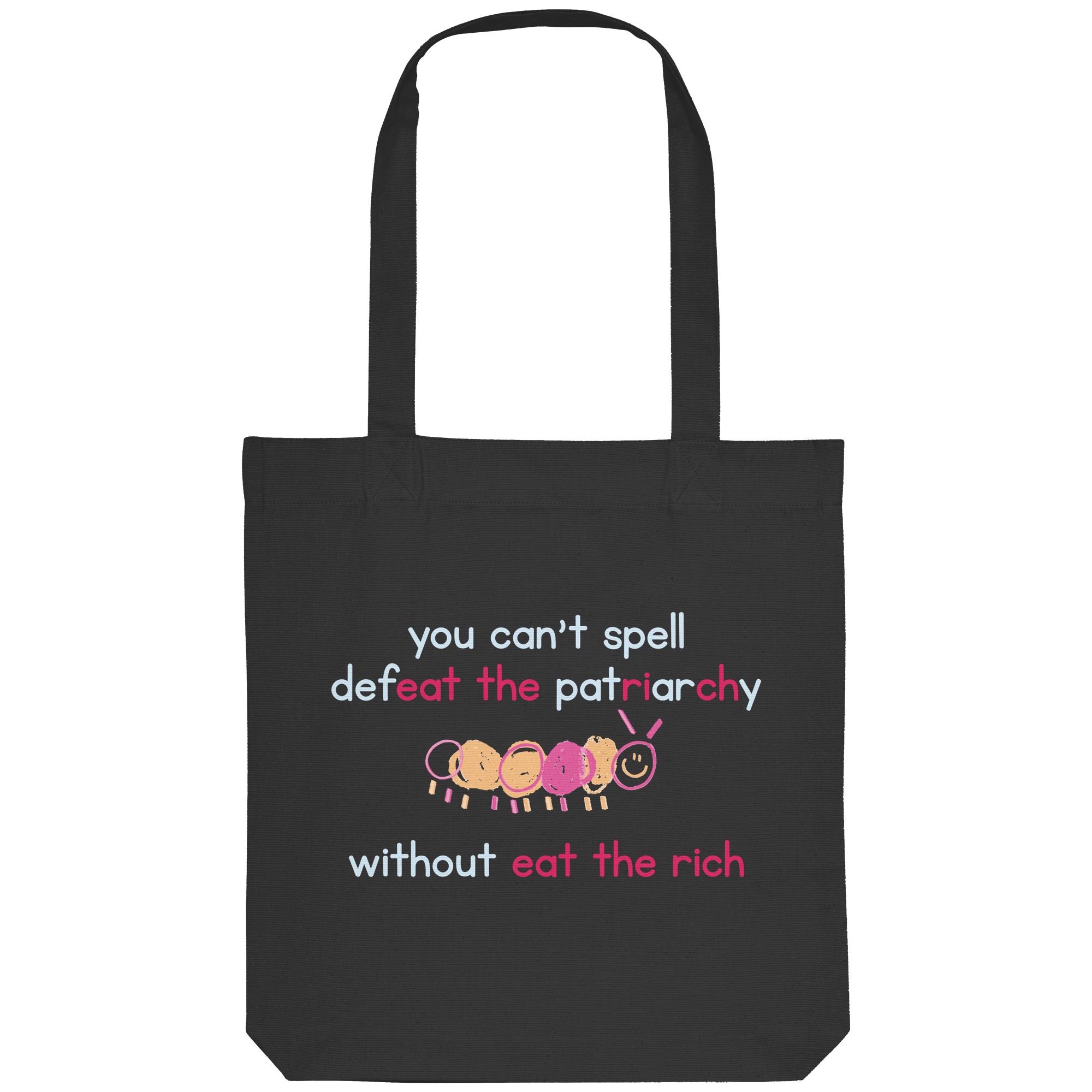 You can't spell Defeat the Patriarchy without Eat the Rich - Organic Tote-Bag