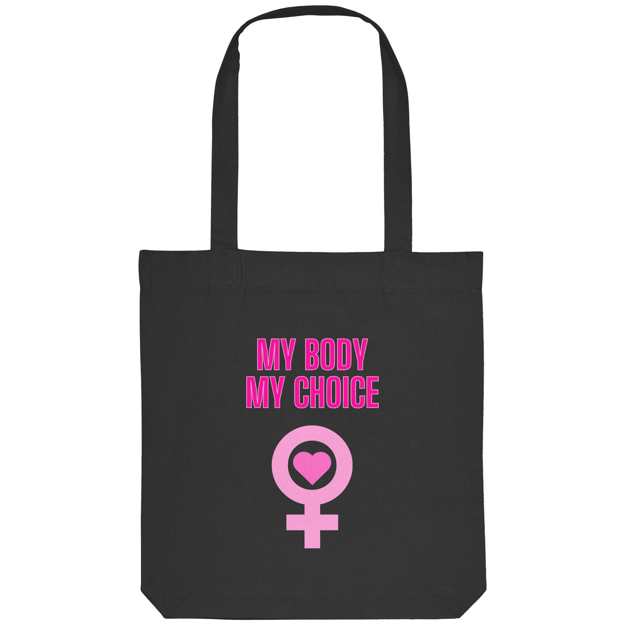 My Body My Choice "Pink Power Edition" - Organic Tote-Bag