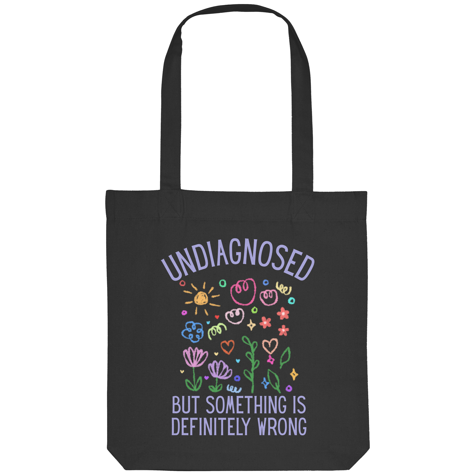 Undiagnosed but something is definitely wrong - Organic Tote-Bag