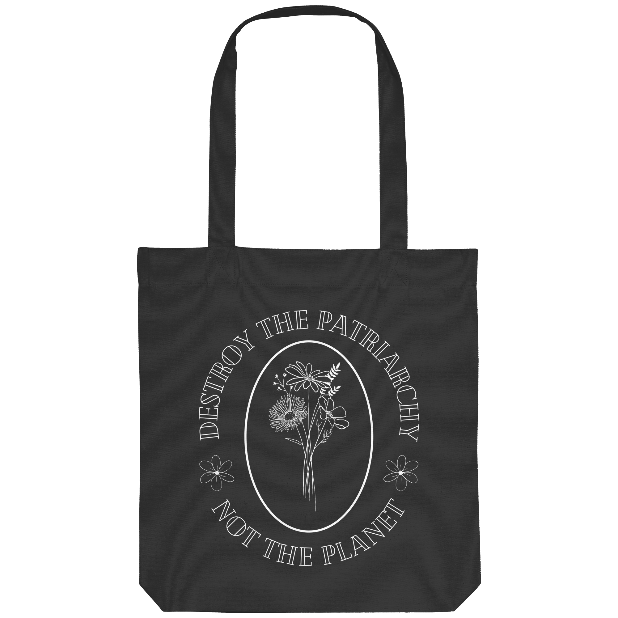 Destroy the Patriarchy Not the Planet - Organic Tote-Bag