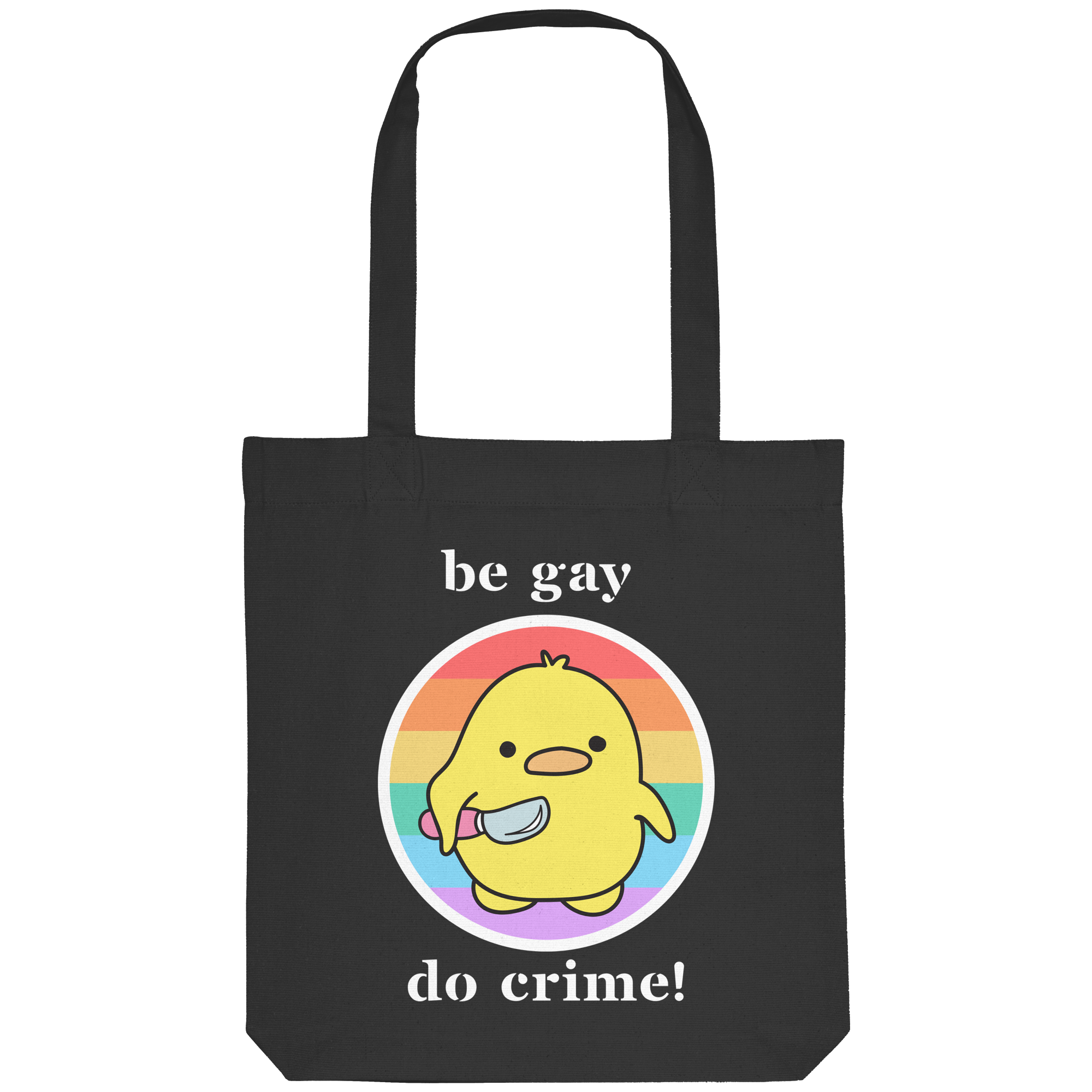 Be Gay Do Crime - Organic Tote-Bag