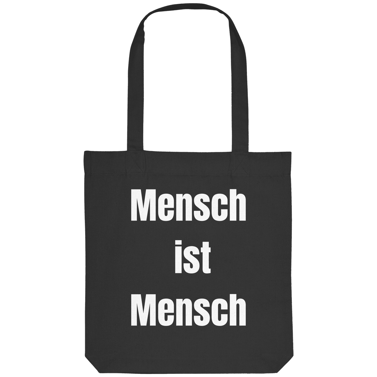 Mensch ist Mensch "Statement Edition" - Organic Tote-Bag