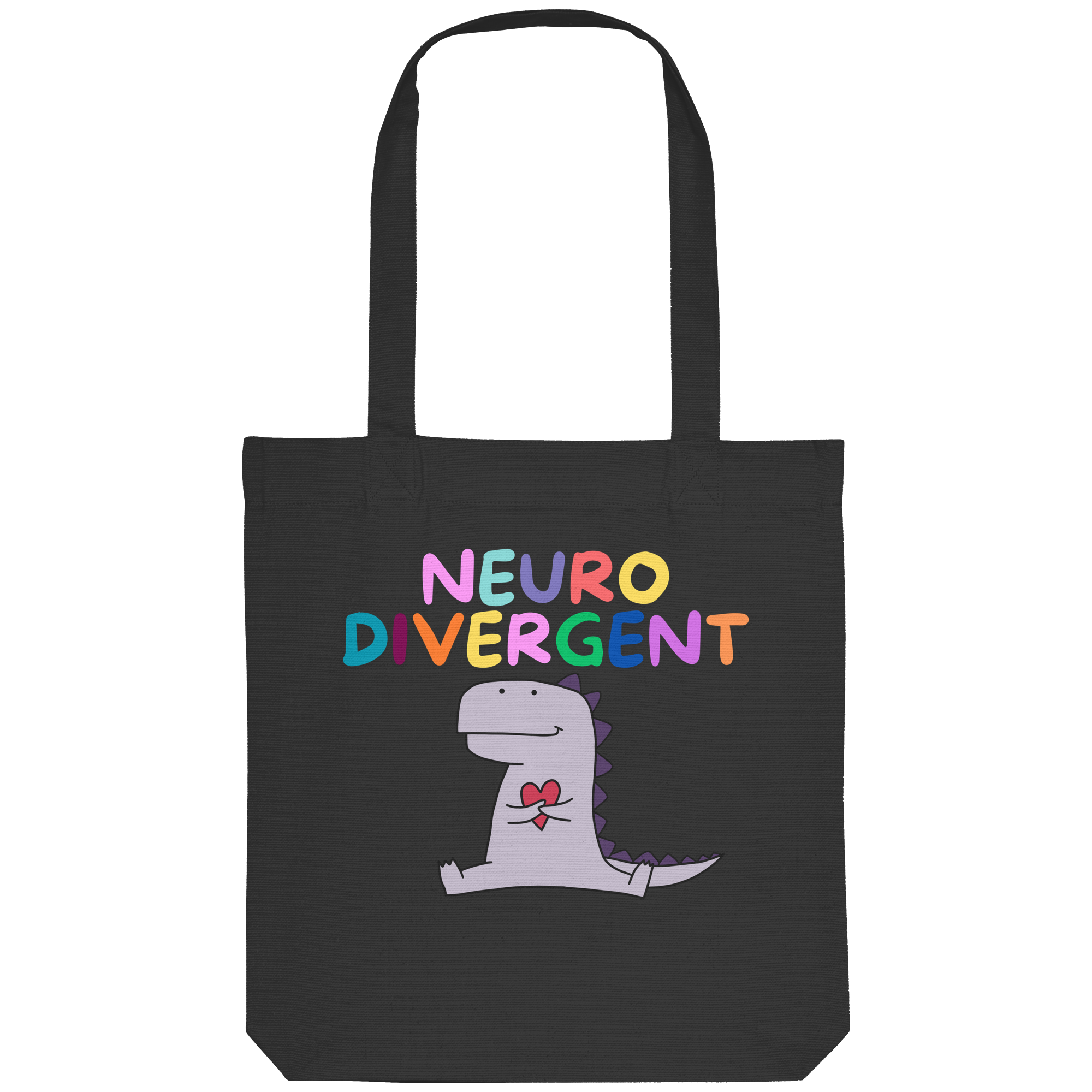 Neurodivergent "Dino Edition" - Organic Tote-Bag