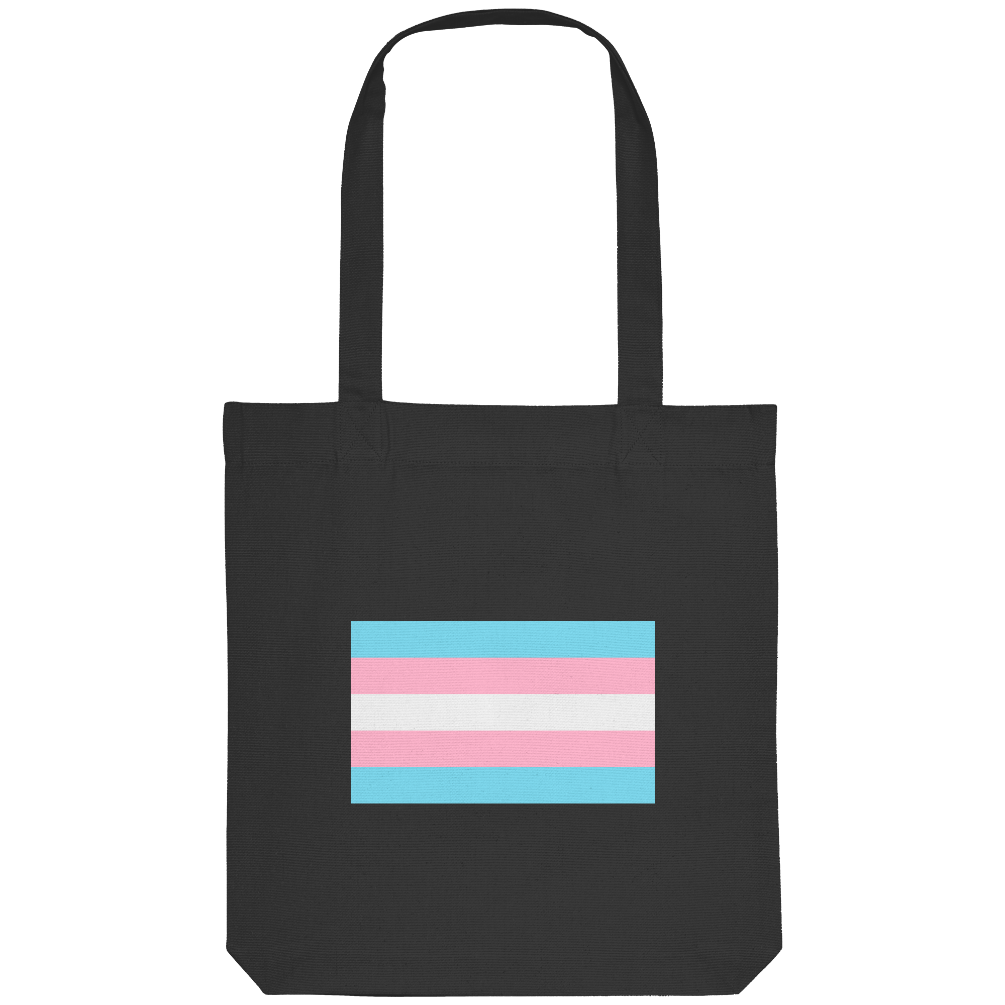 Trans Pride Flag - Organic Tote-Bag