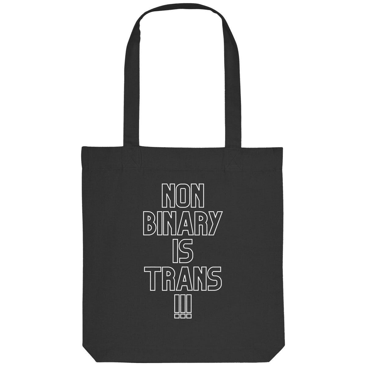 Nonbinary is Trans "Statement Edition" - Organic Tote-Bag