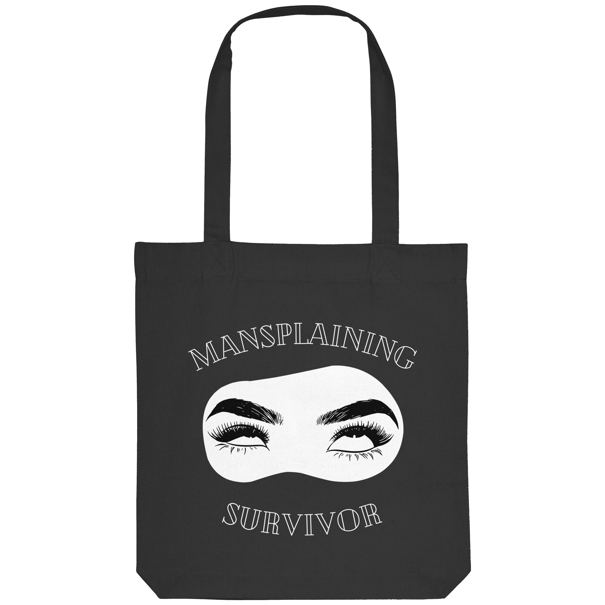 Mansplaining Survivor - Organic Tote-Bag