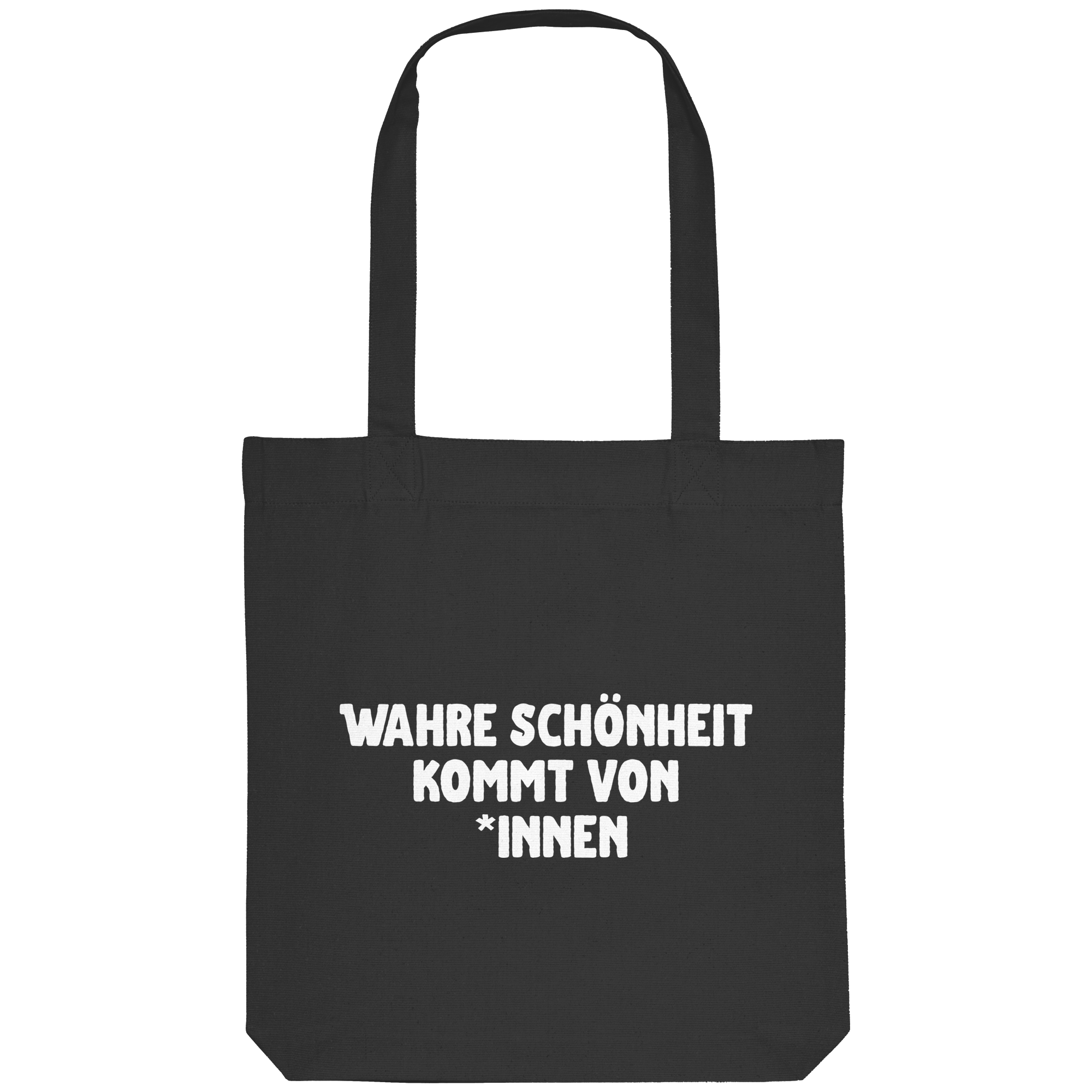 Wahre Schönheit kommt von *innen - Organic Tote-Bag