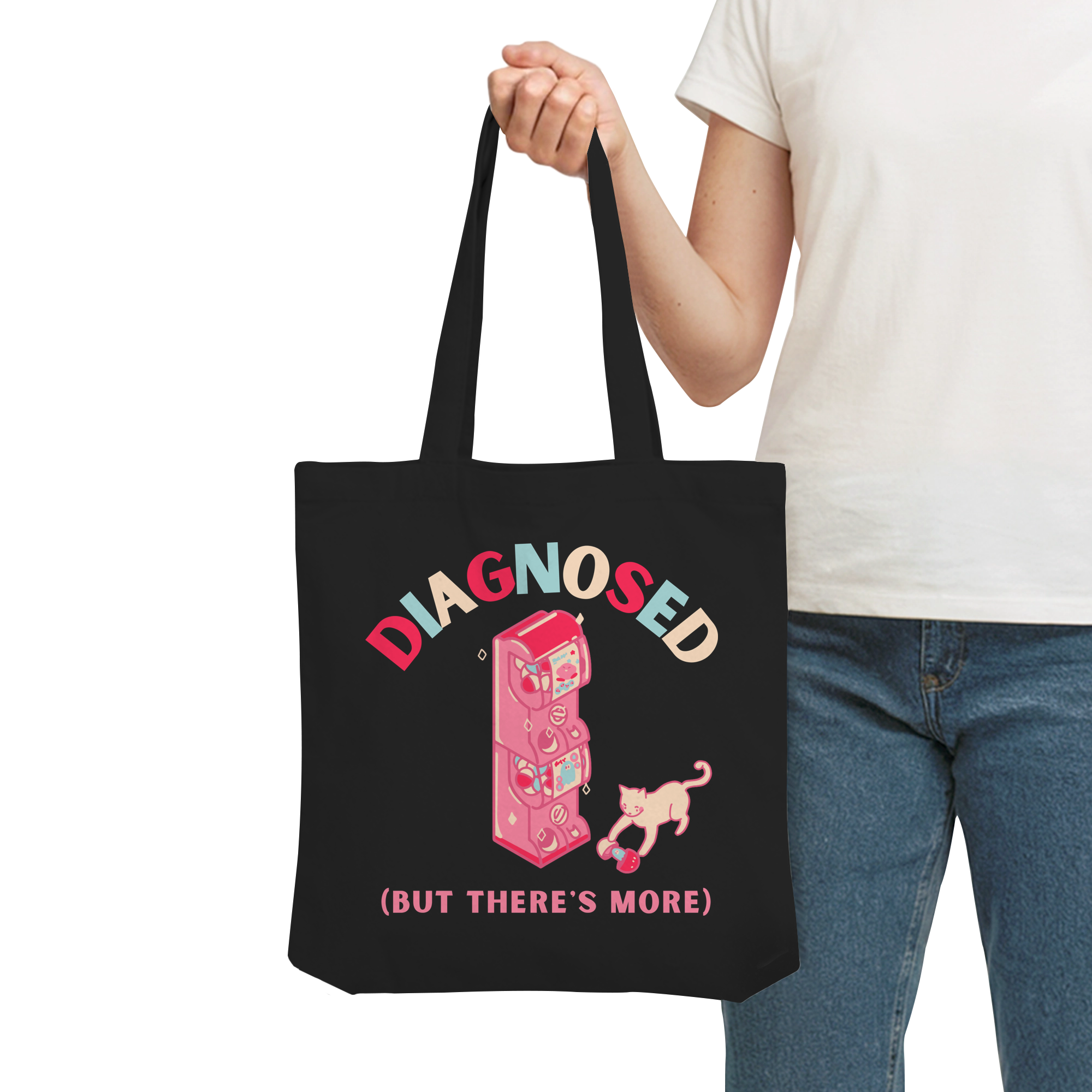 Diagnosed, but there's more - Organic Tote-Bag