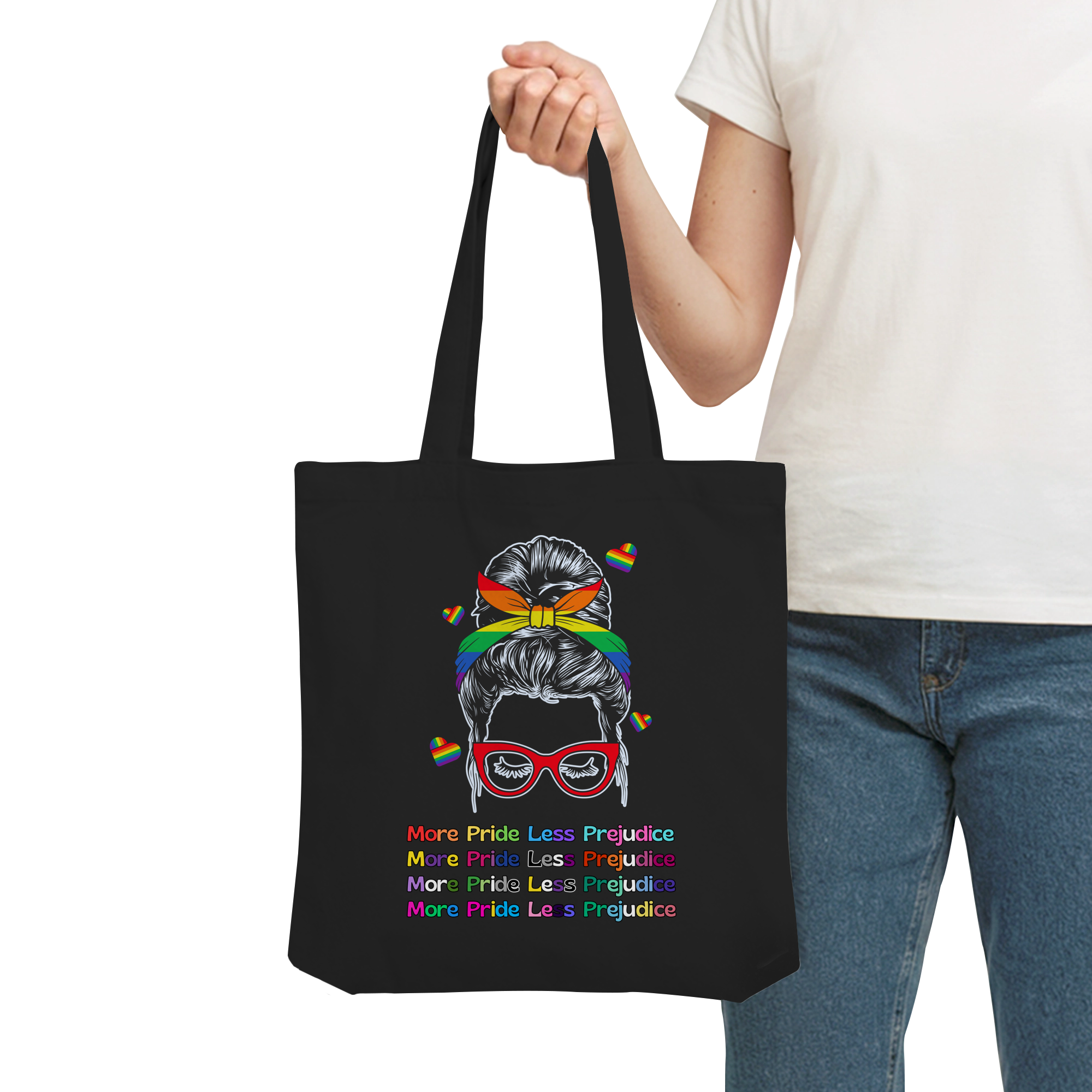 More Pride Less Prejudice - Organic Tote-Bag