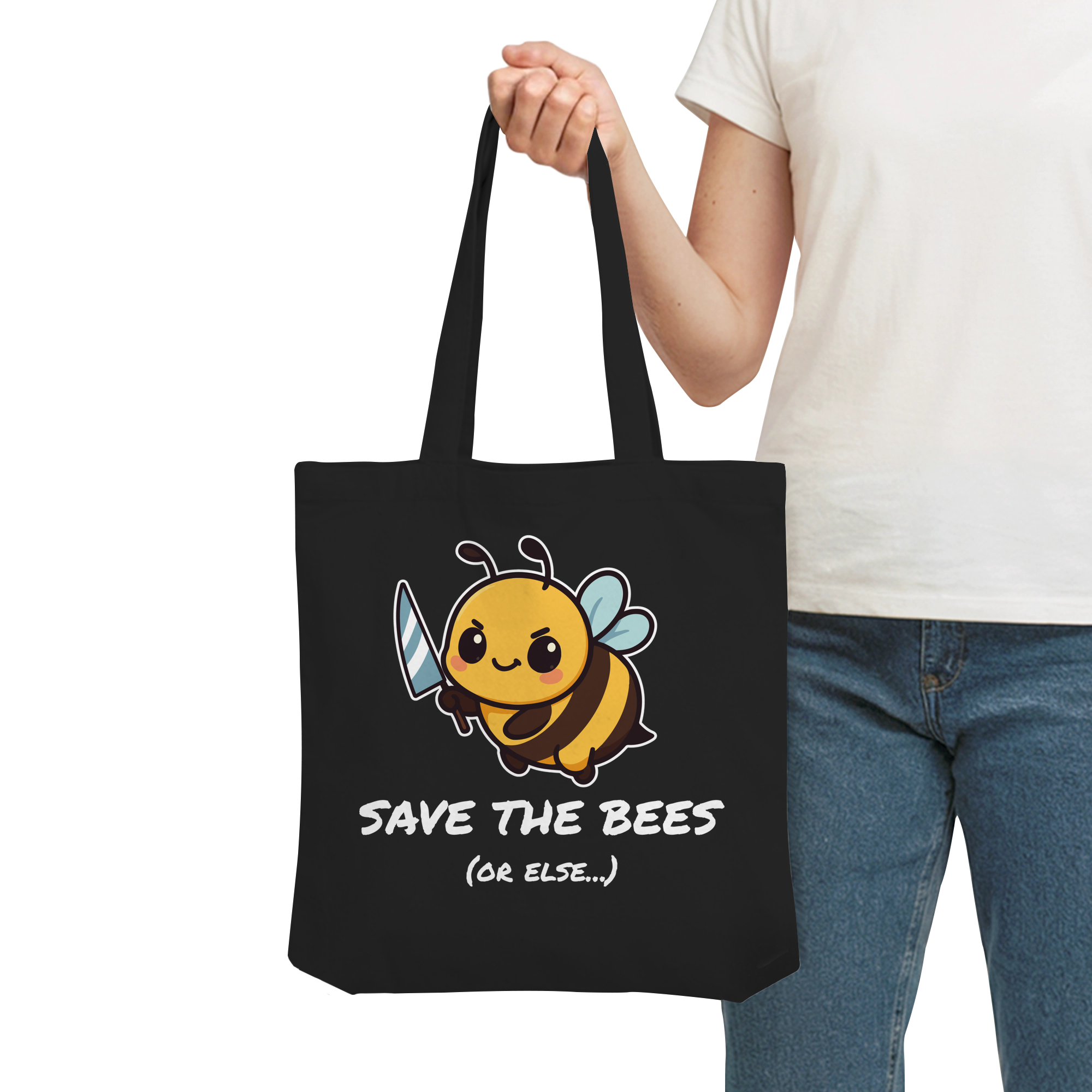 Save The Bees (or else...) - Organic Tote-Bag