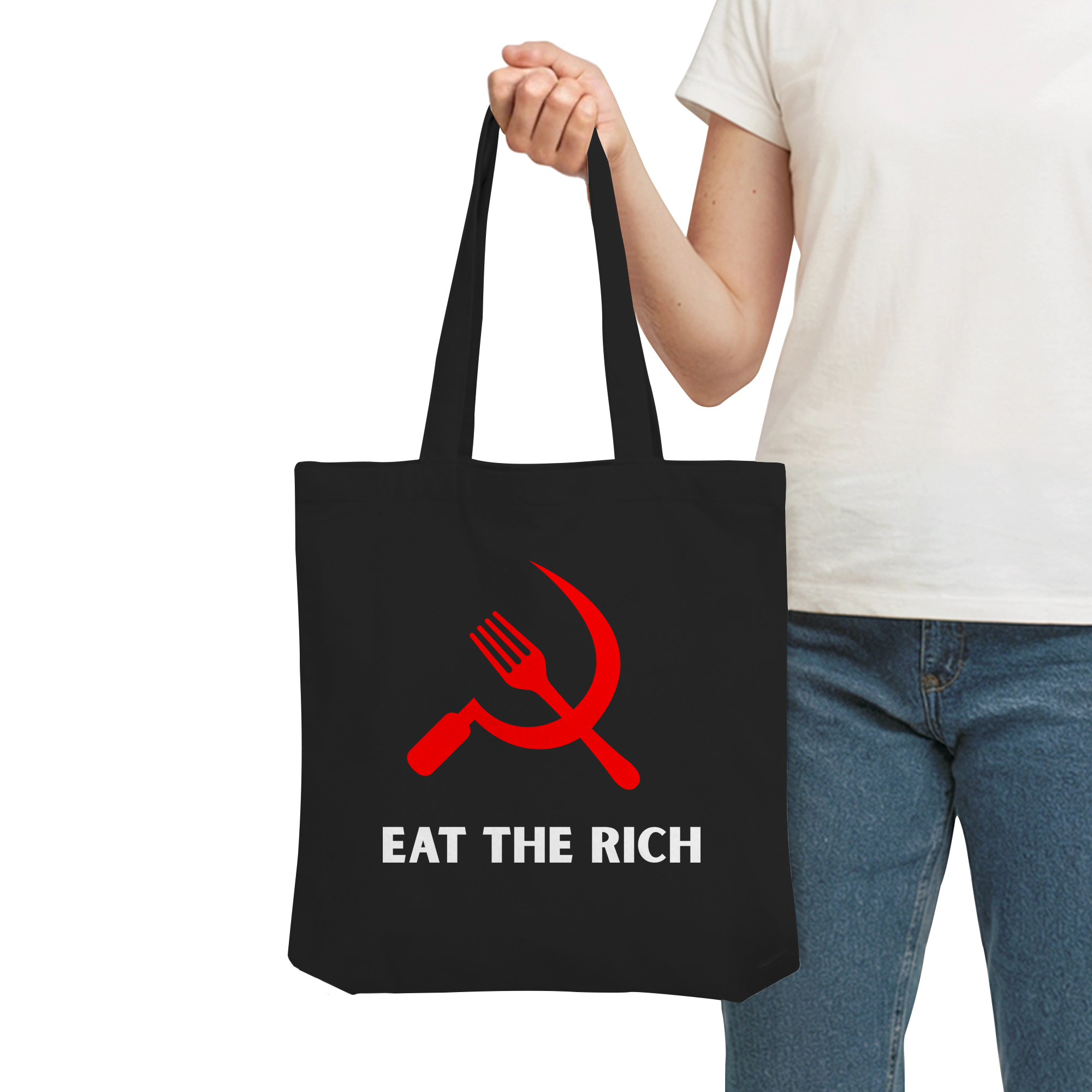 Eat the Rich "Gabel & Sichel Edition" - Organic Tote-Bag