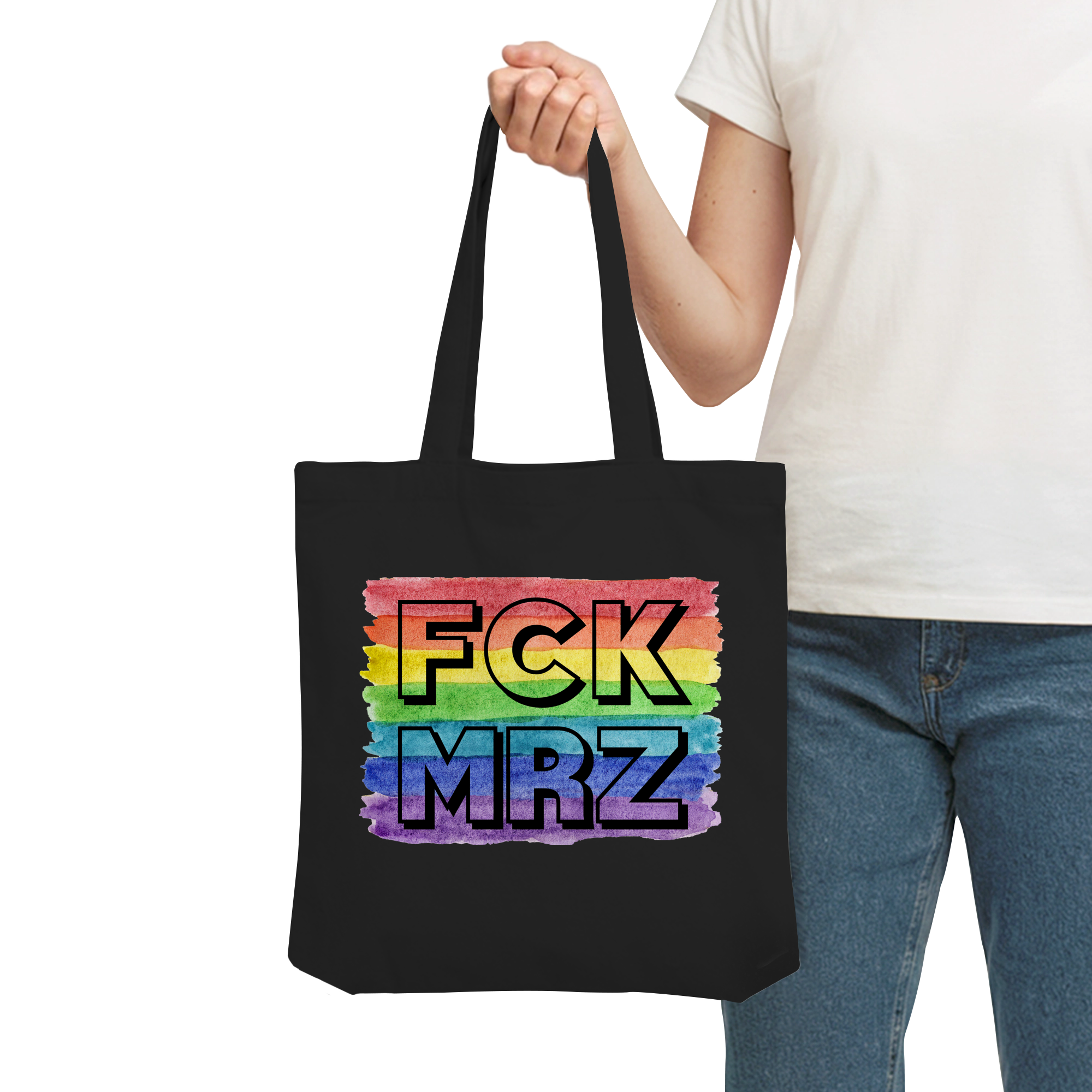 FCK MRZ "Rainbow Resistance Edition" - Organic Tote-Bag