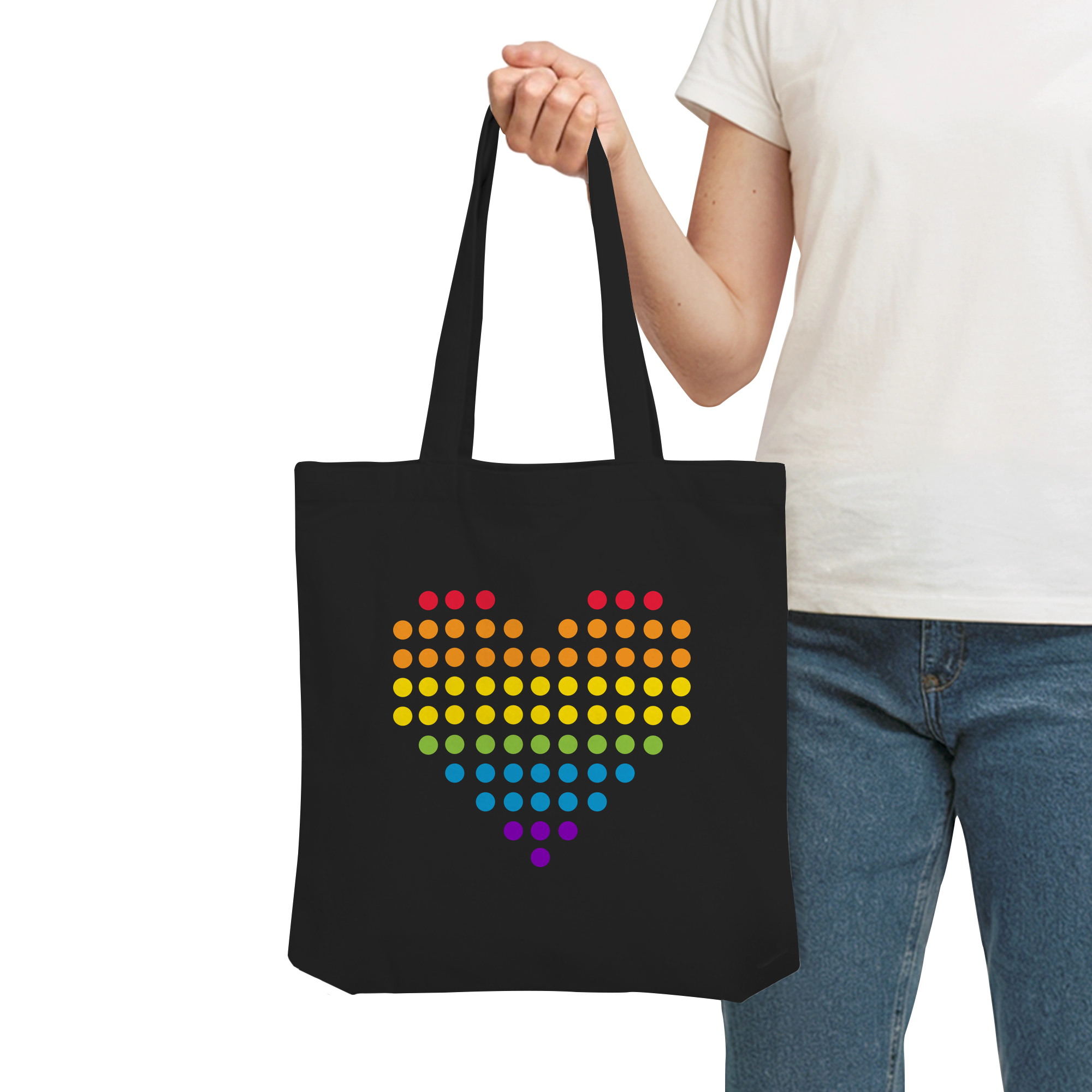 Punktherz - Organic Tote-Bag