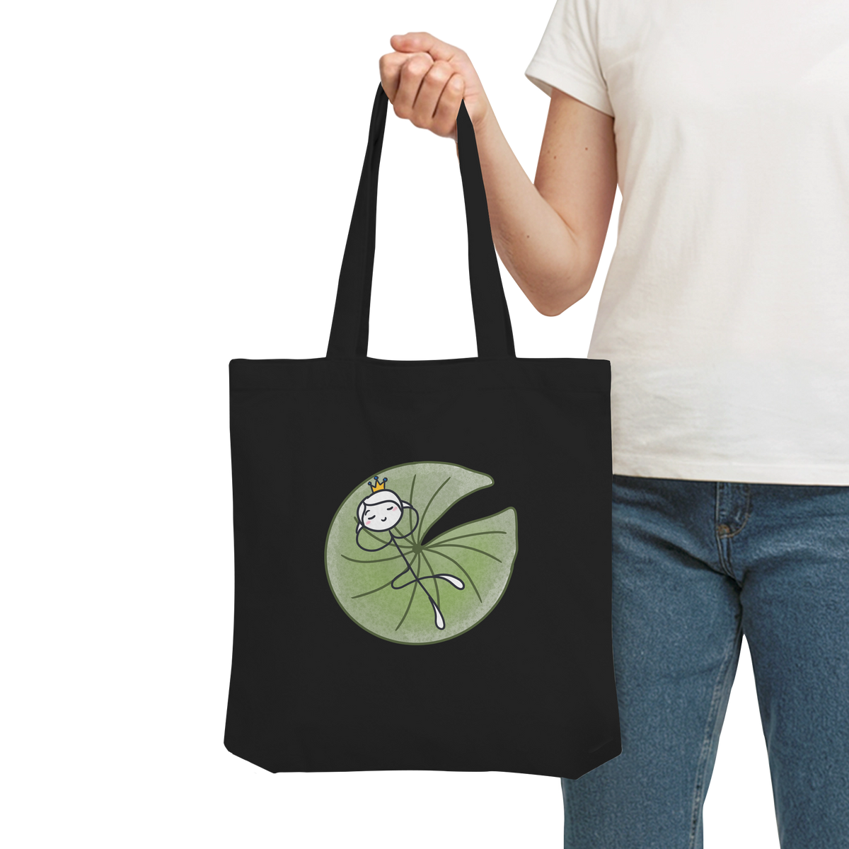 Seelenmännchen "Seerosenchillung Edition" - Organic Tote-Bag