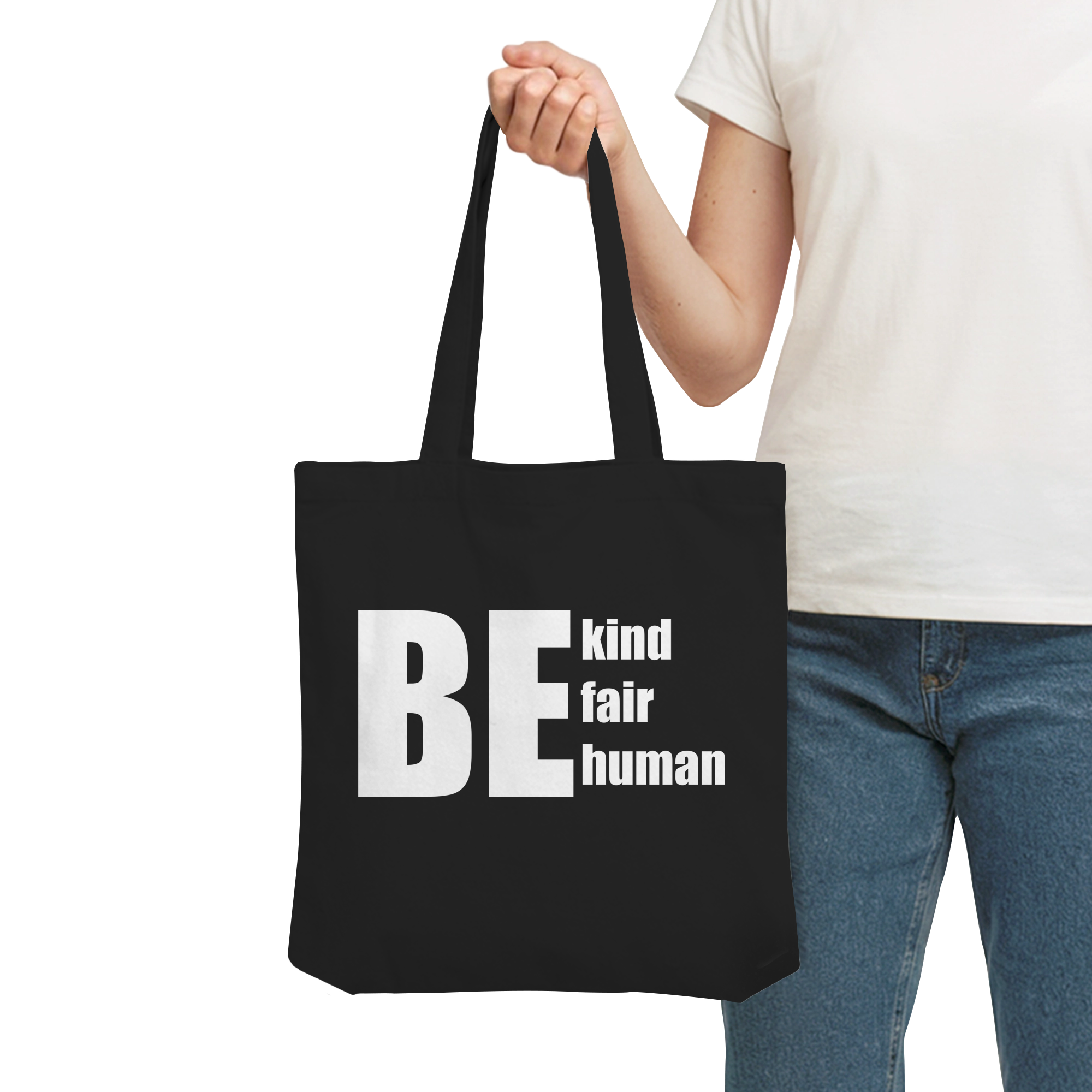 Be Kind Fair Human "Statement Edition" - Organic Tote-Bag