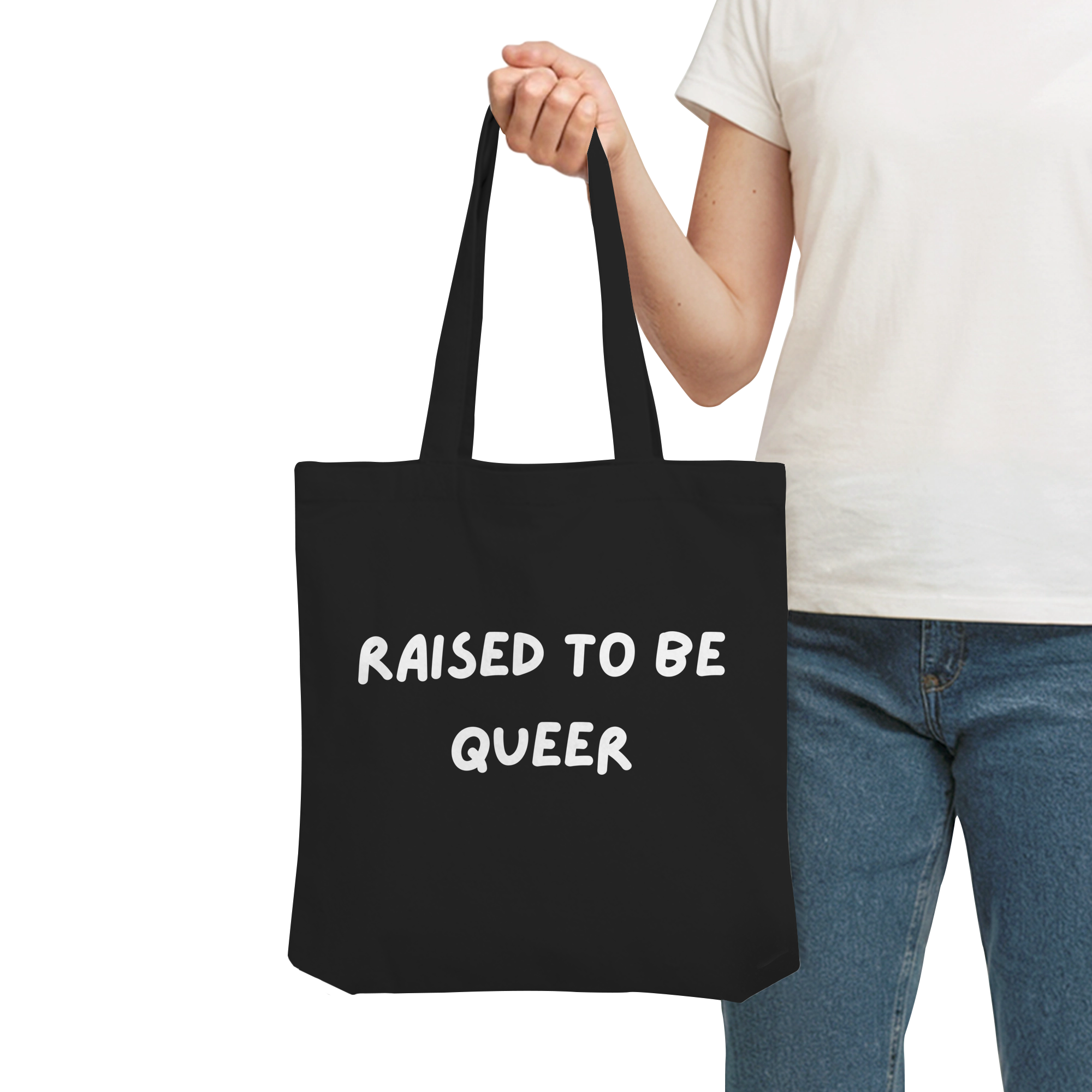 Raised To Be Queer - Organic Tote-Bag