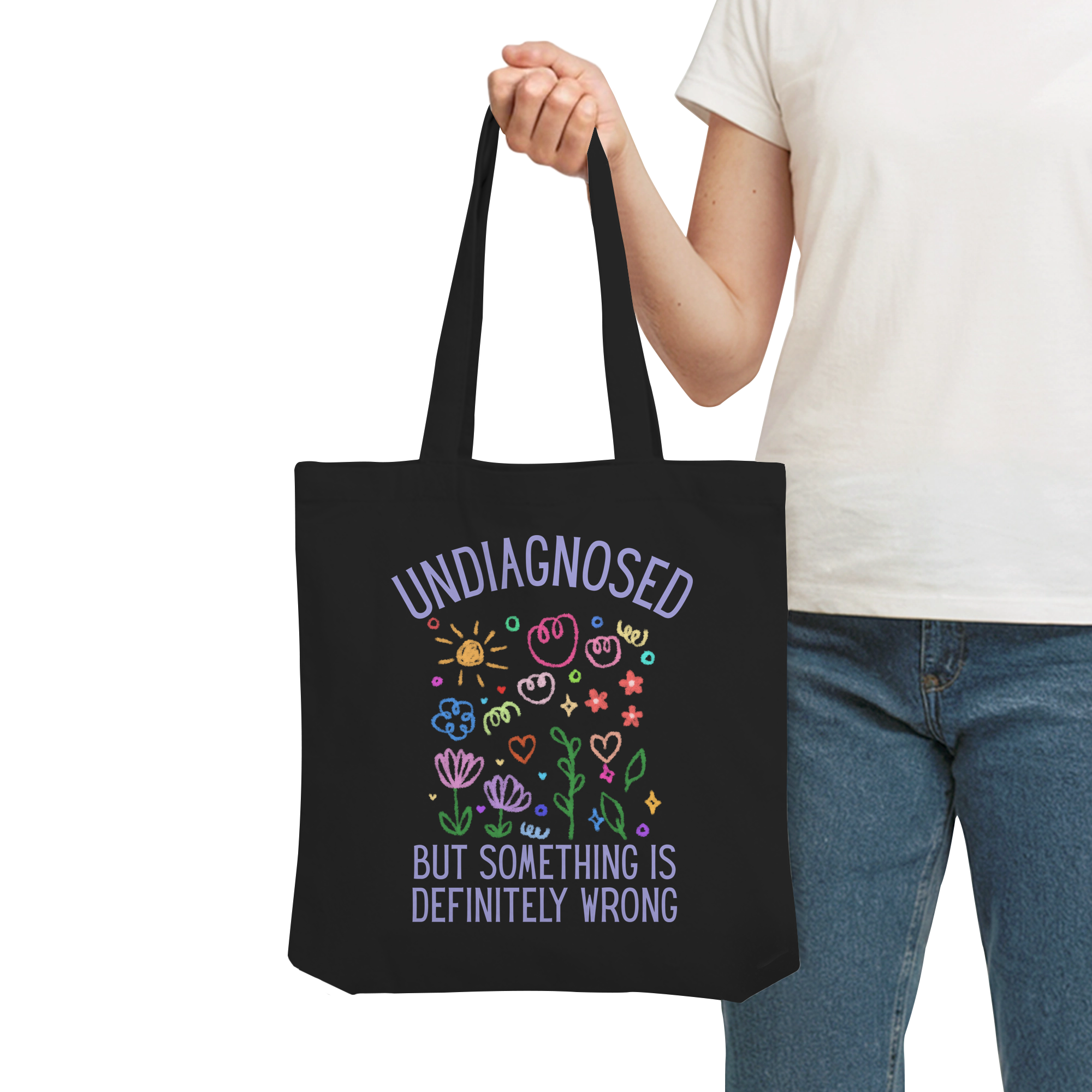 Undiagnosed but something is definitely wrong - Organic Tote-Bag