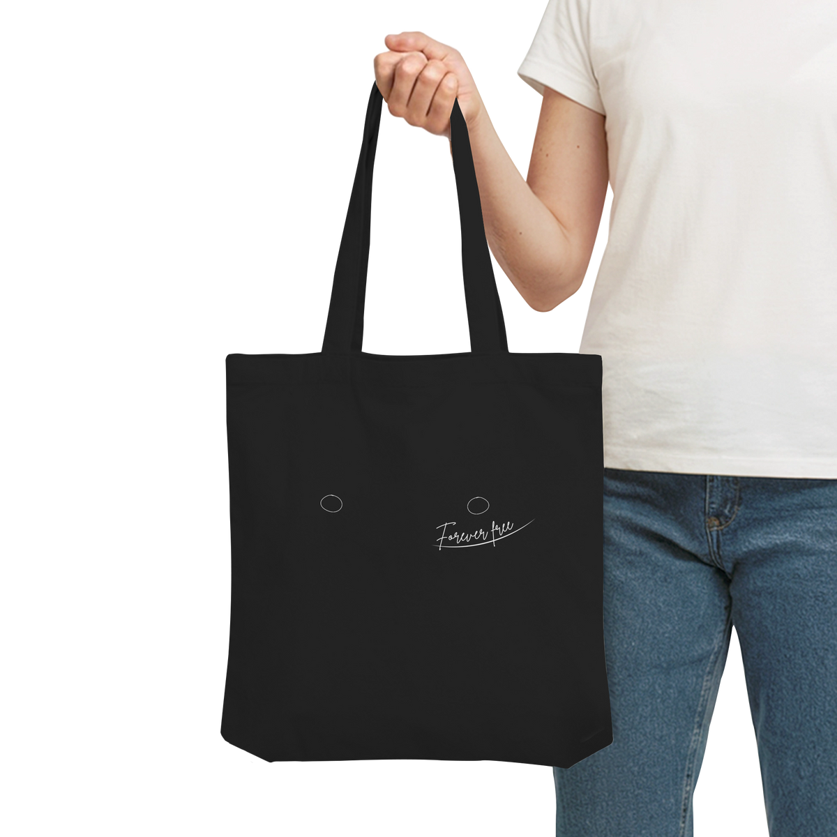 Forever Free nach Mastektomie "linksseitige Edition" - Organic Tote-Bag